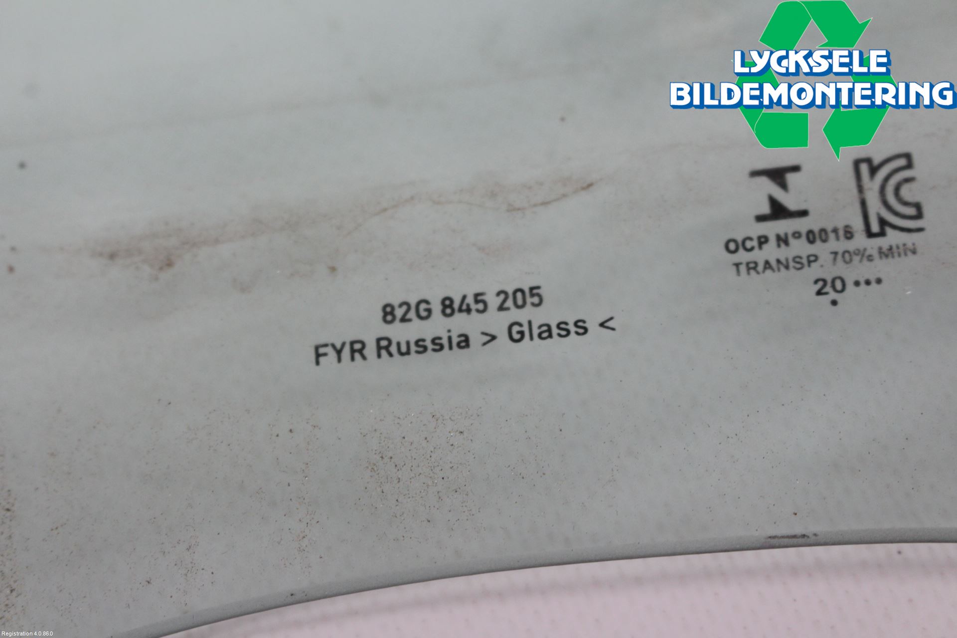 Audi A1 19- Dörruta Bak Vänster