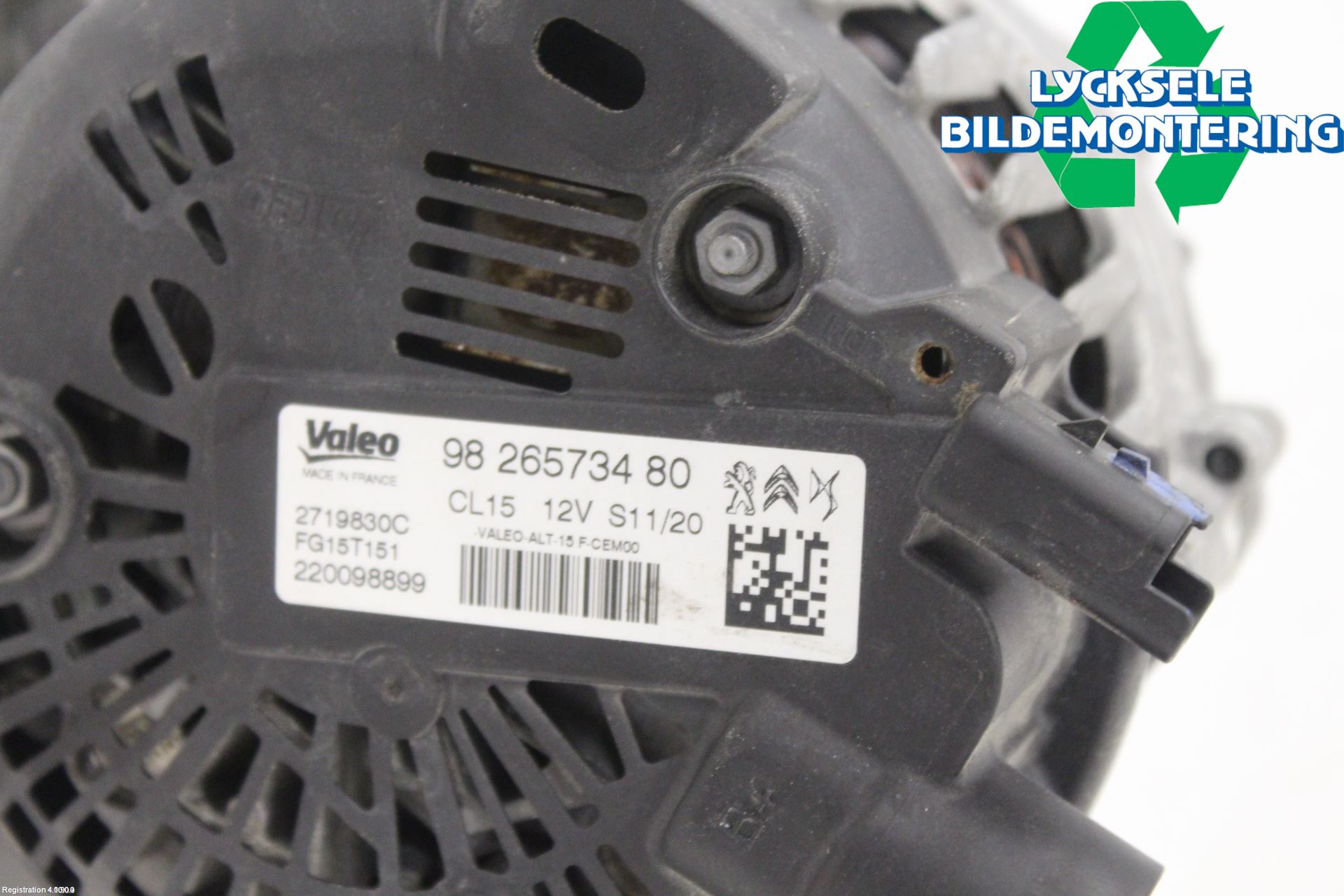 Peugeot 308 14-21 Generator