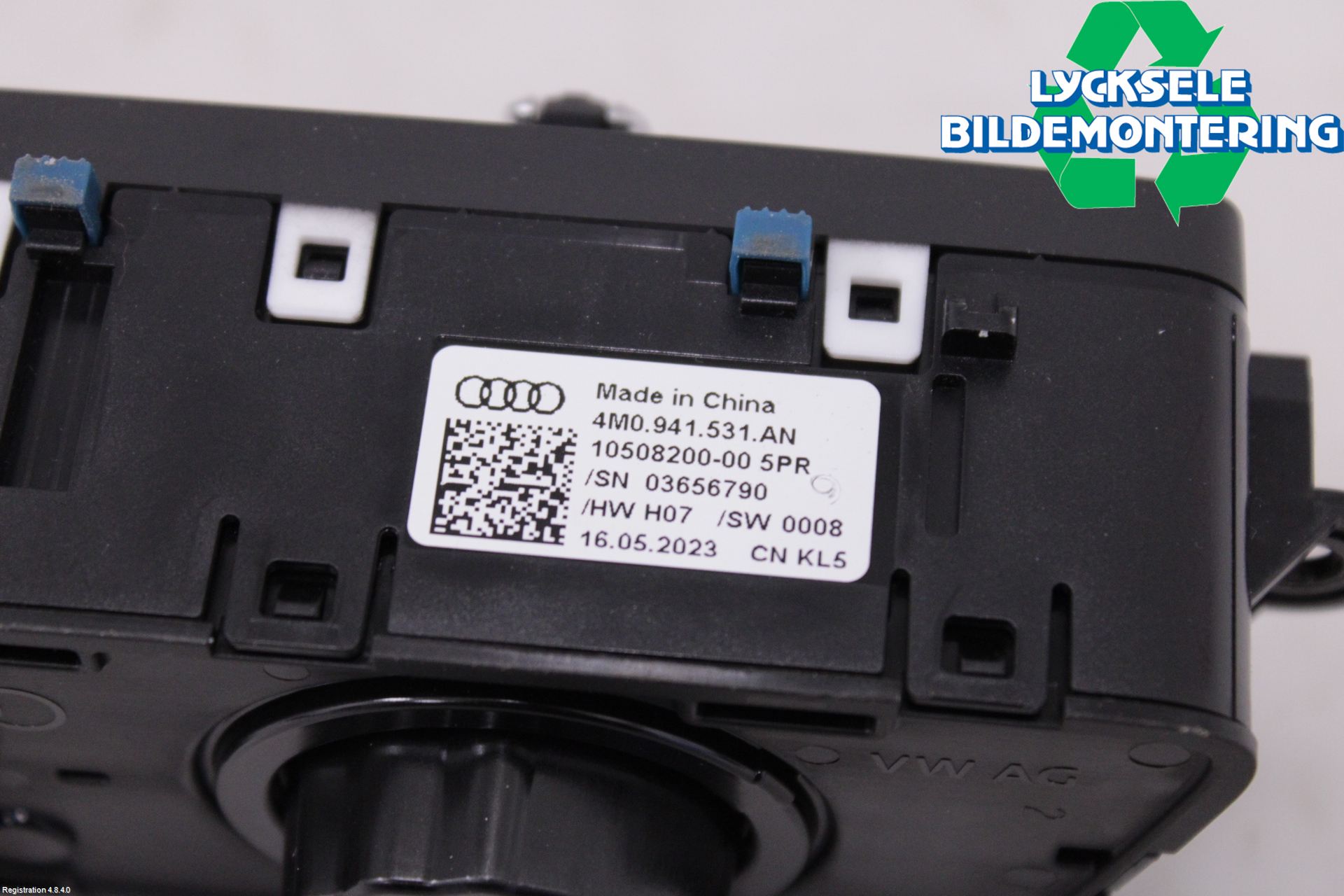 Audi A4/S4 B9 20- Strömställare Ljus