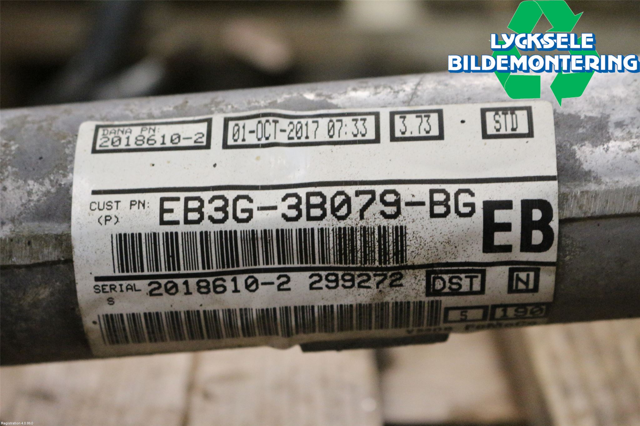 Ford RANGER EU 12-23 Framvagn Diffrential