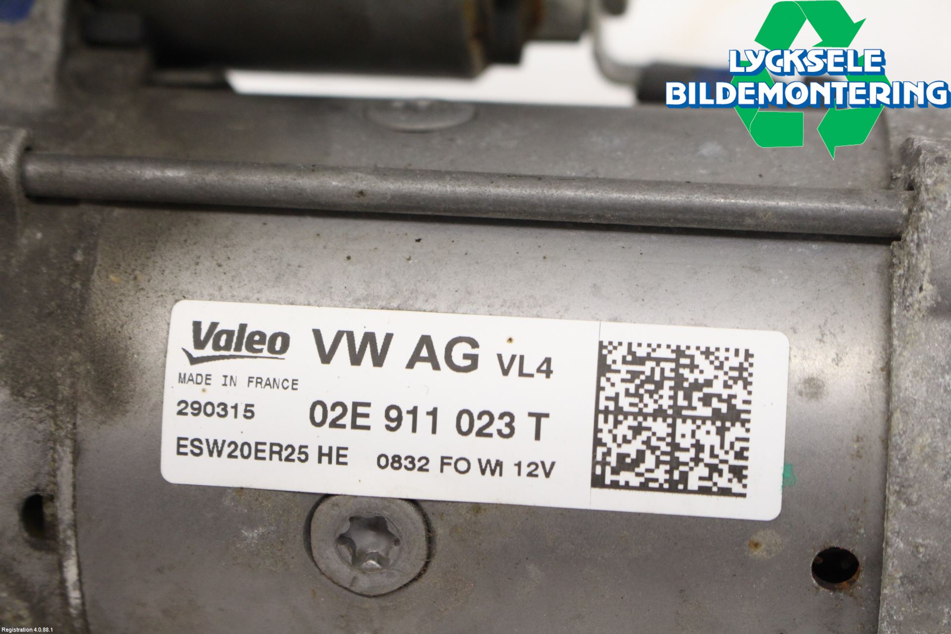 Volkswagen VW PASSAT 15-19 Startmotor Diesel