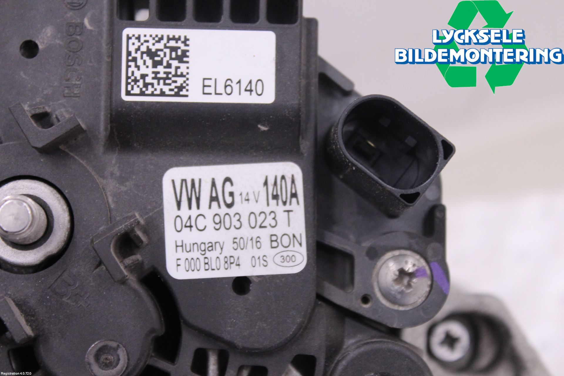 Volkswagen VW GOLF / E-GOLF VII 13-20 Generator