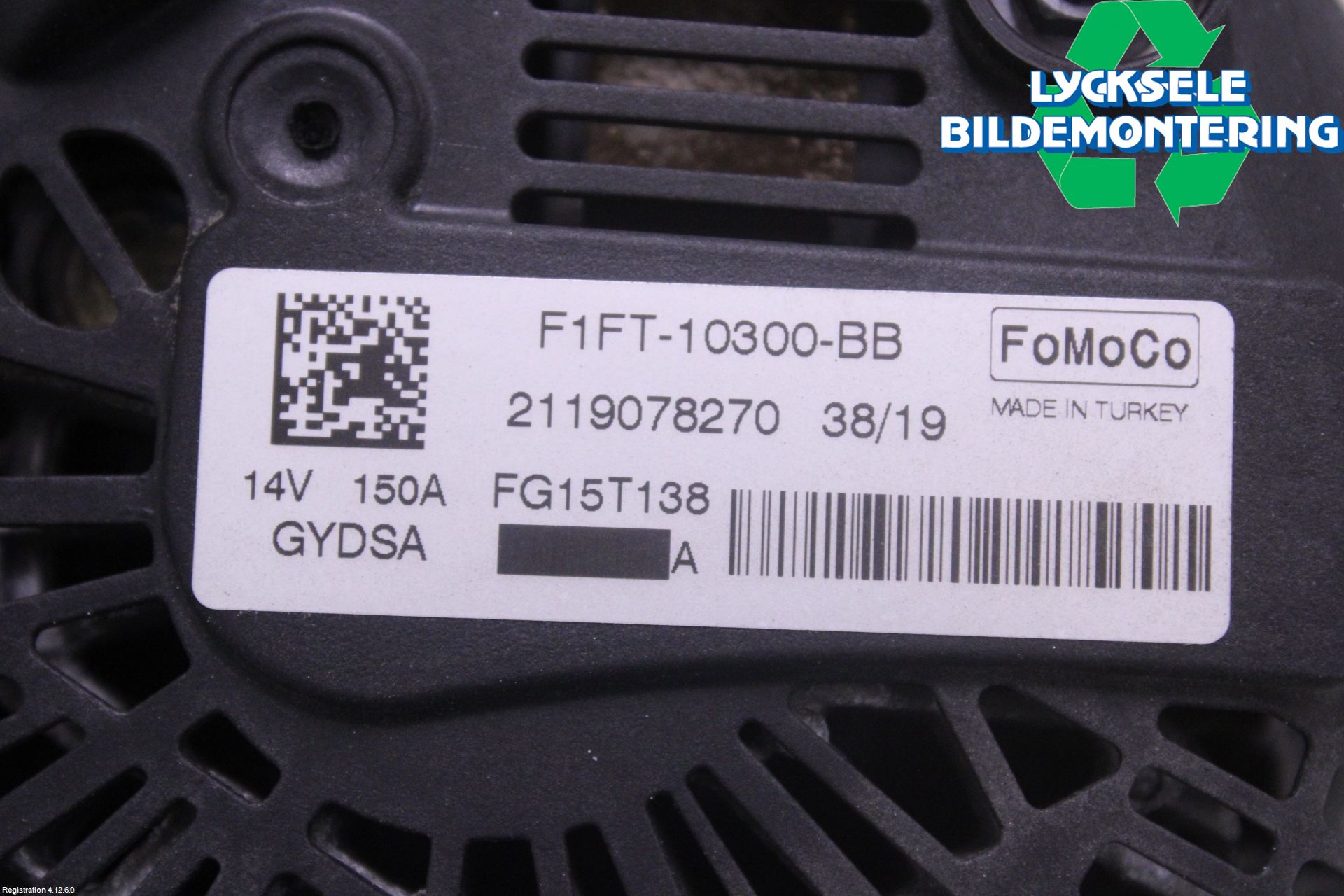 Ford KUGA 17-19 Generator