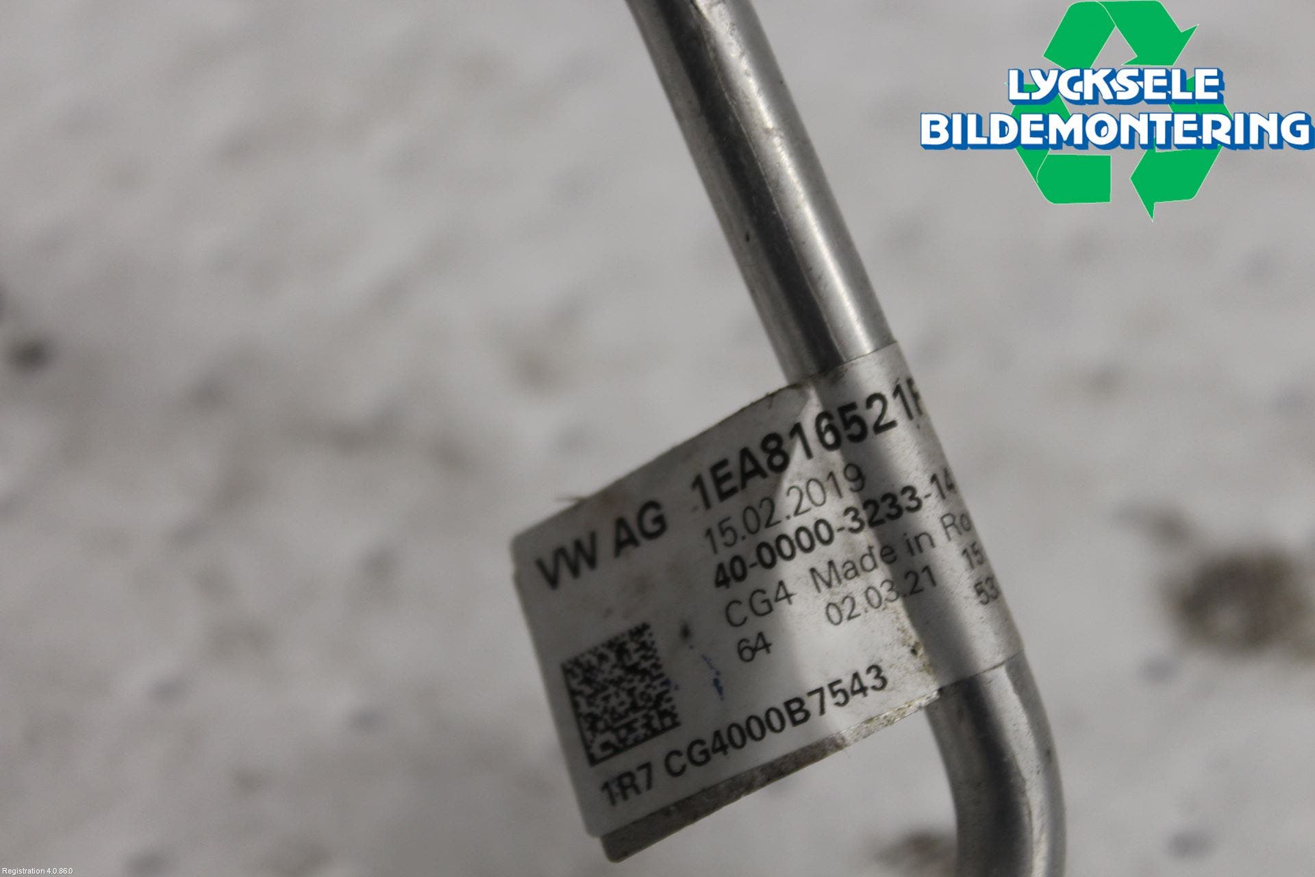 Volkswagen VW ID.3 21- Ac Slang-Rör