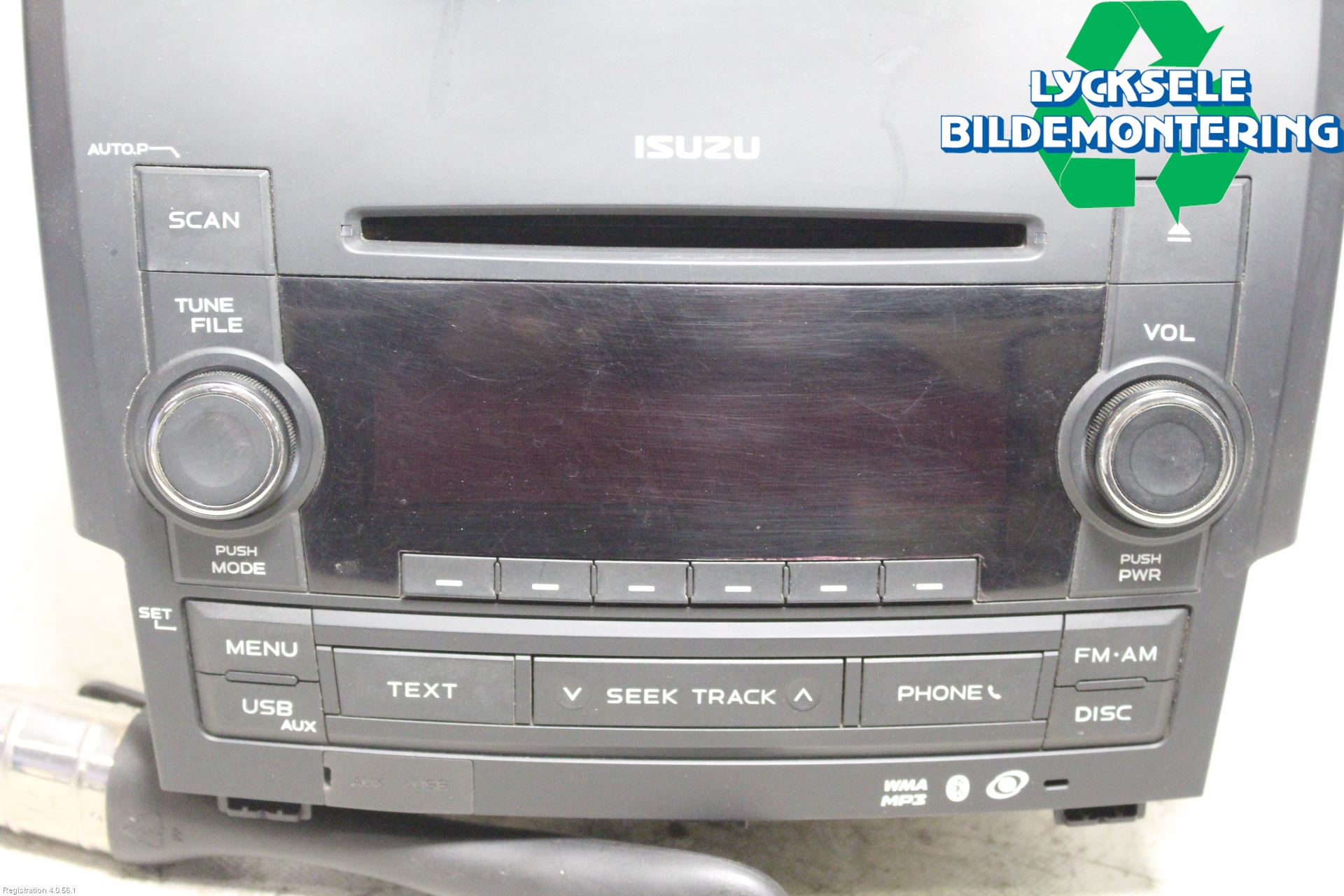 Isuzu D-MAX Cd Radio - Multimediapanel