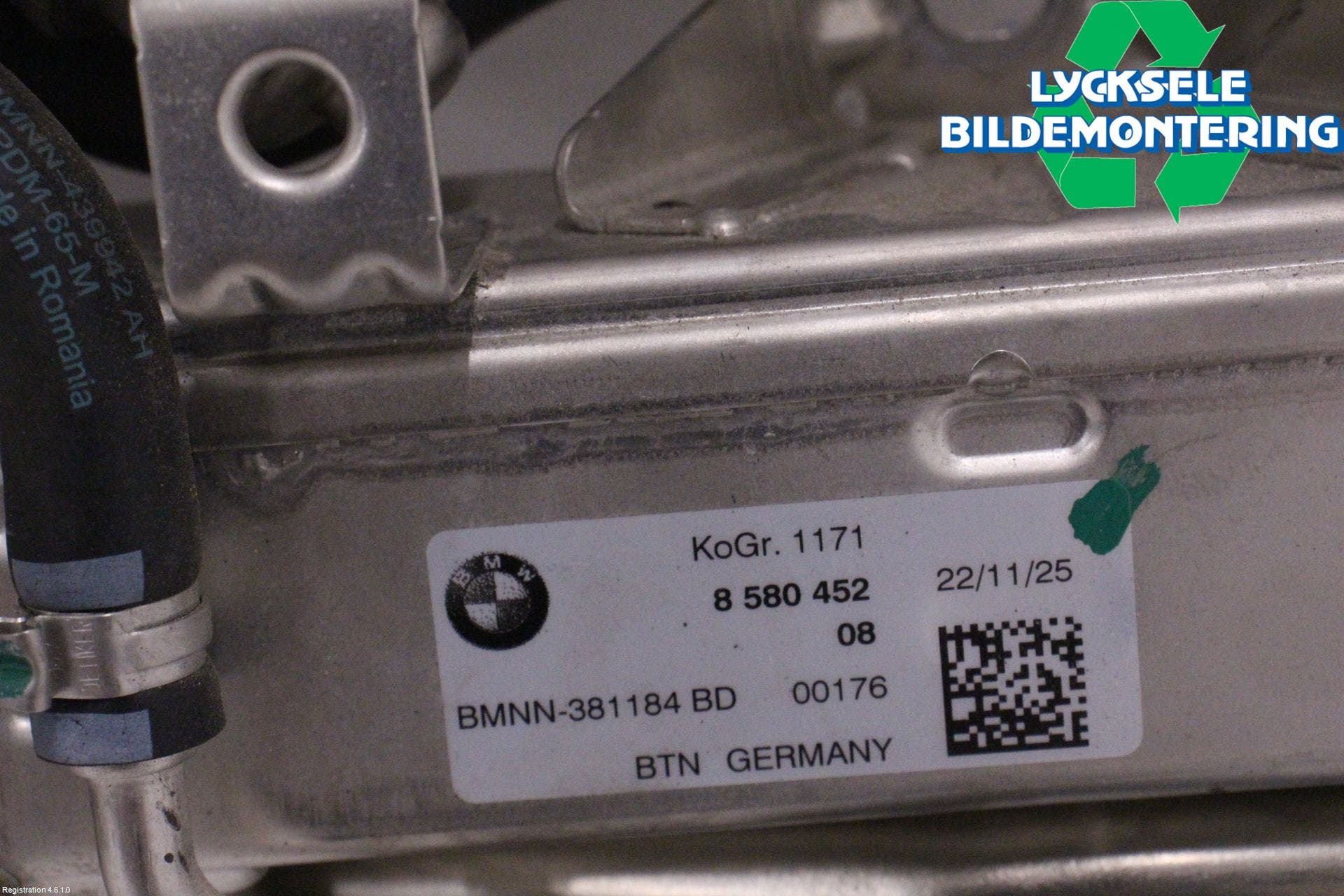 BMW X3 G01 18- Avgaskylare