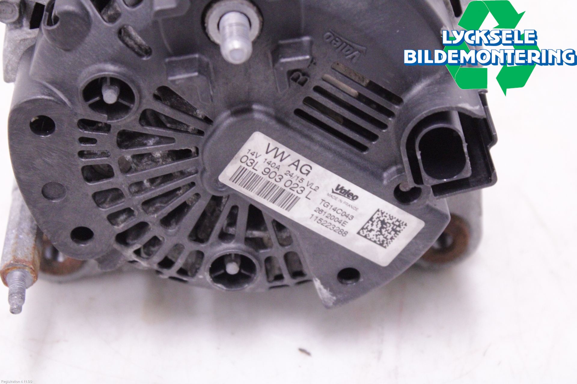 Volkswagen VW PASSAT 15-19 Generator
