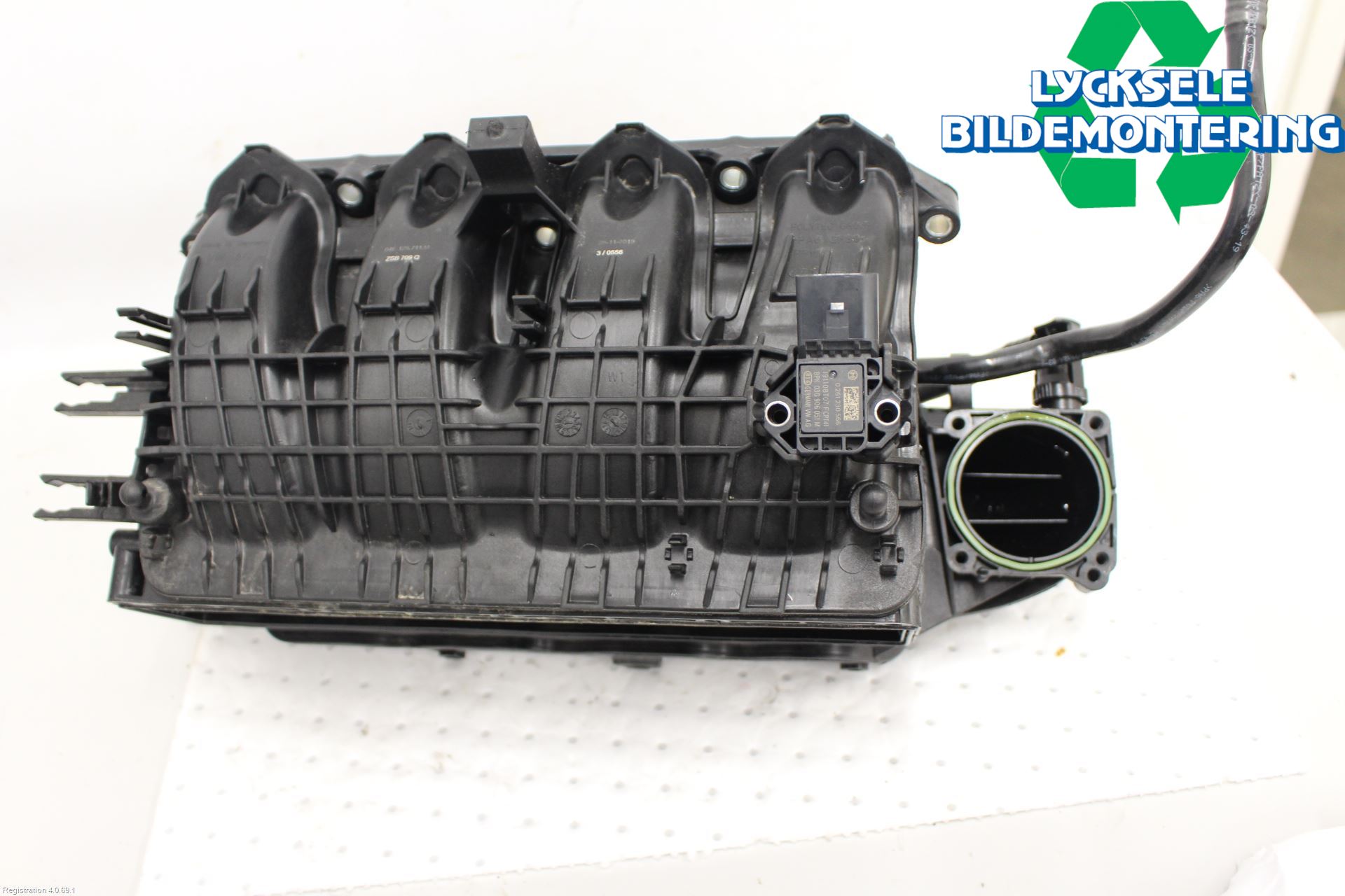 Volkswagen VW GOLF / E-GOLF VII 13-20 Grenrör Insug