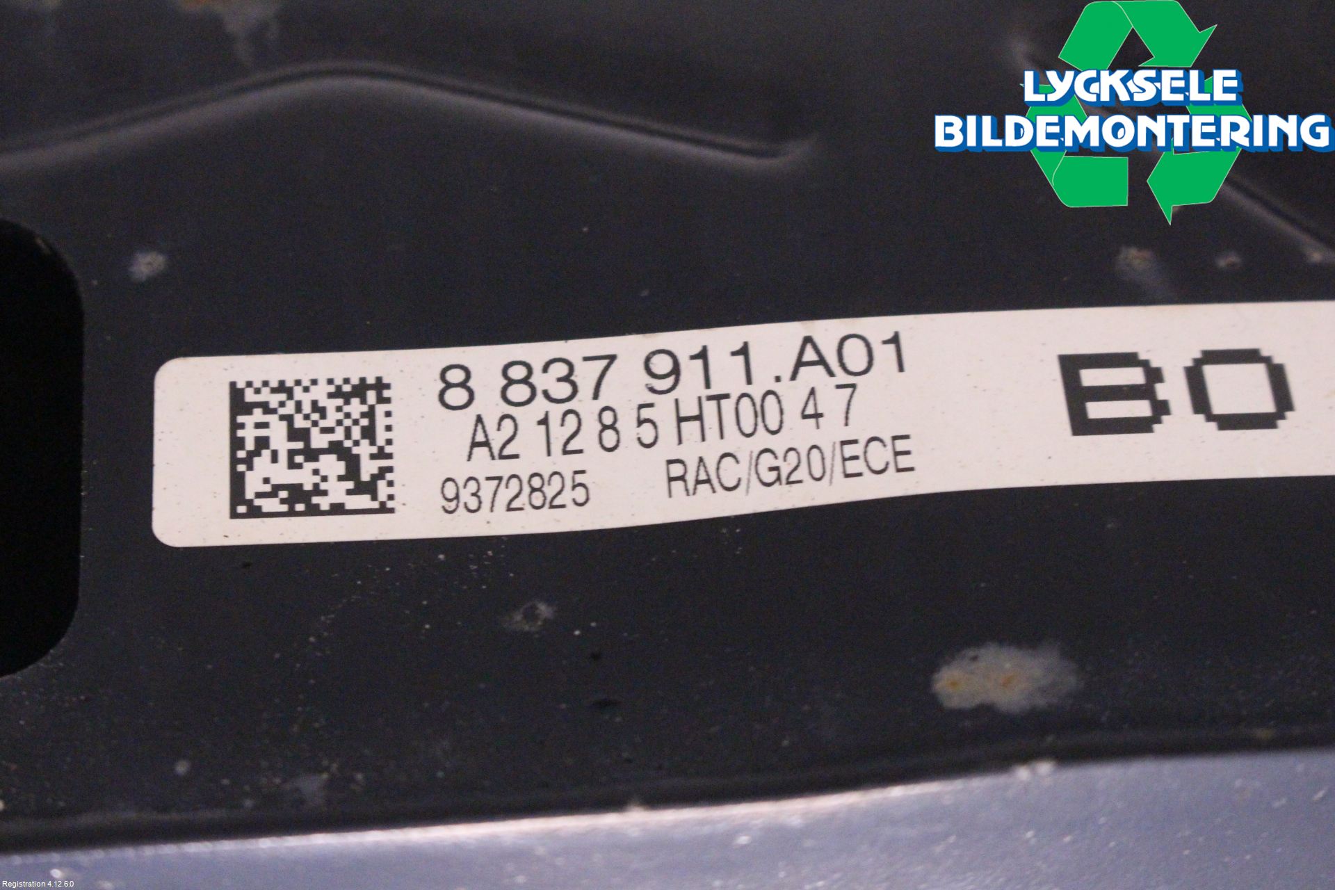 BMW 3 G20/G21/G80/G81 19- Bakaxelbalk