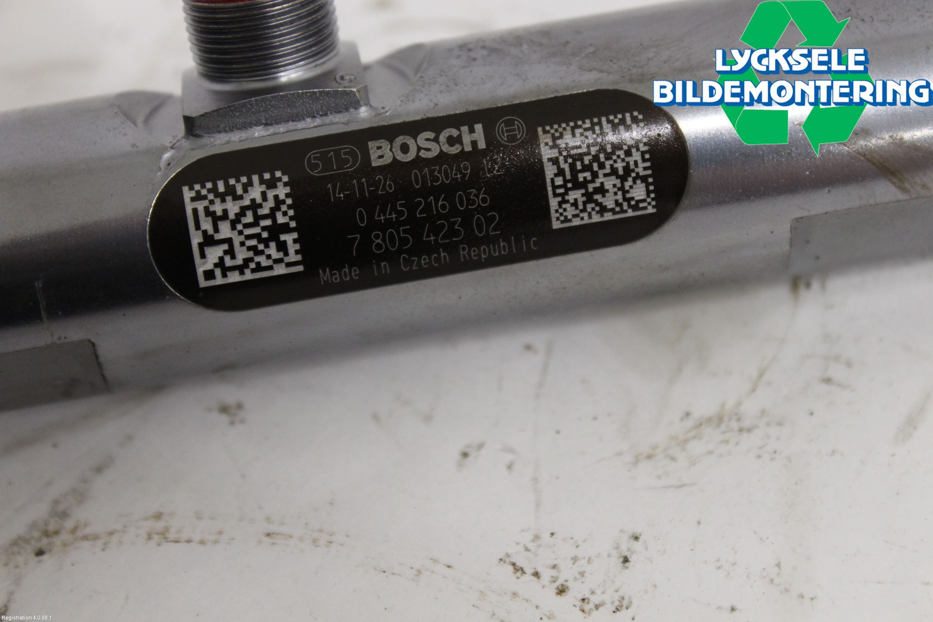 BMW 5 F10/F11/F18 09-17 Inj. Fuelrail