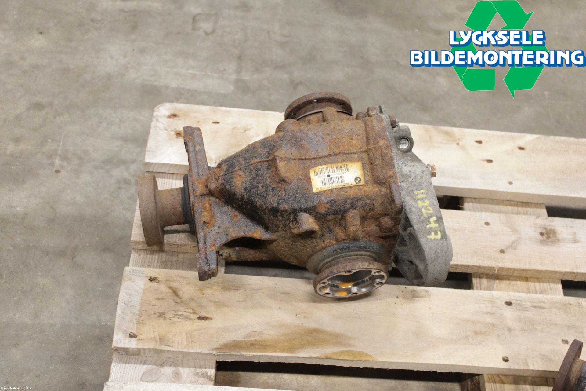 BMW 5 E60/61 Sed/Tou 02-10 Bakväxel-Diff