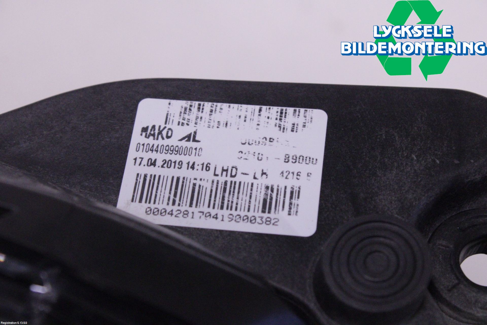 Hyundai i10 BA 17-20 Strålkastare Vänster