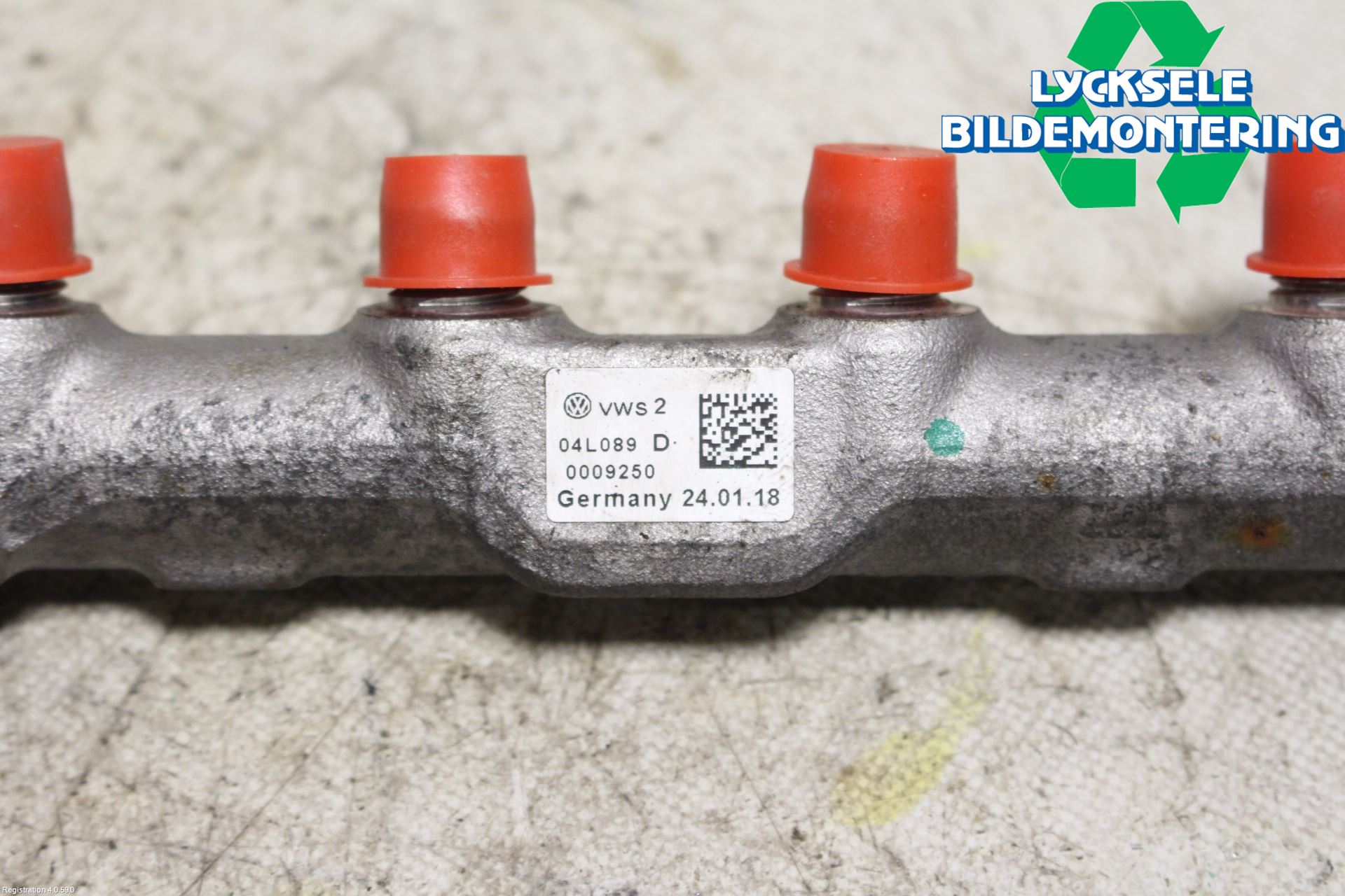 Volkswagen VW GOLF / E-GOLF VII 13-20 Inj. Fuelrail