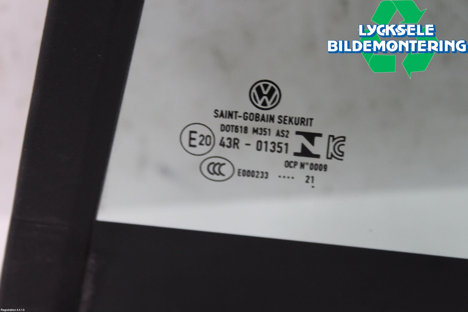 Volkswagen VW GOLF / E-GOLF VIII 20- Dörruta Bak Lilla Vä