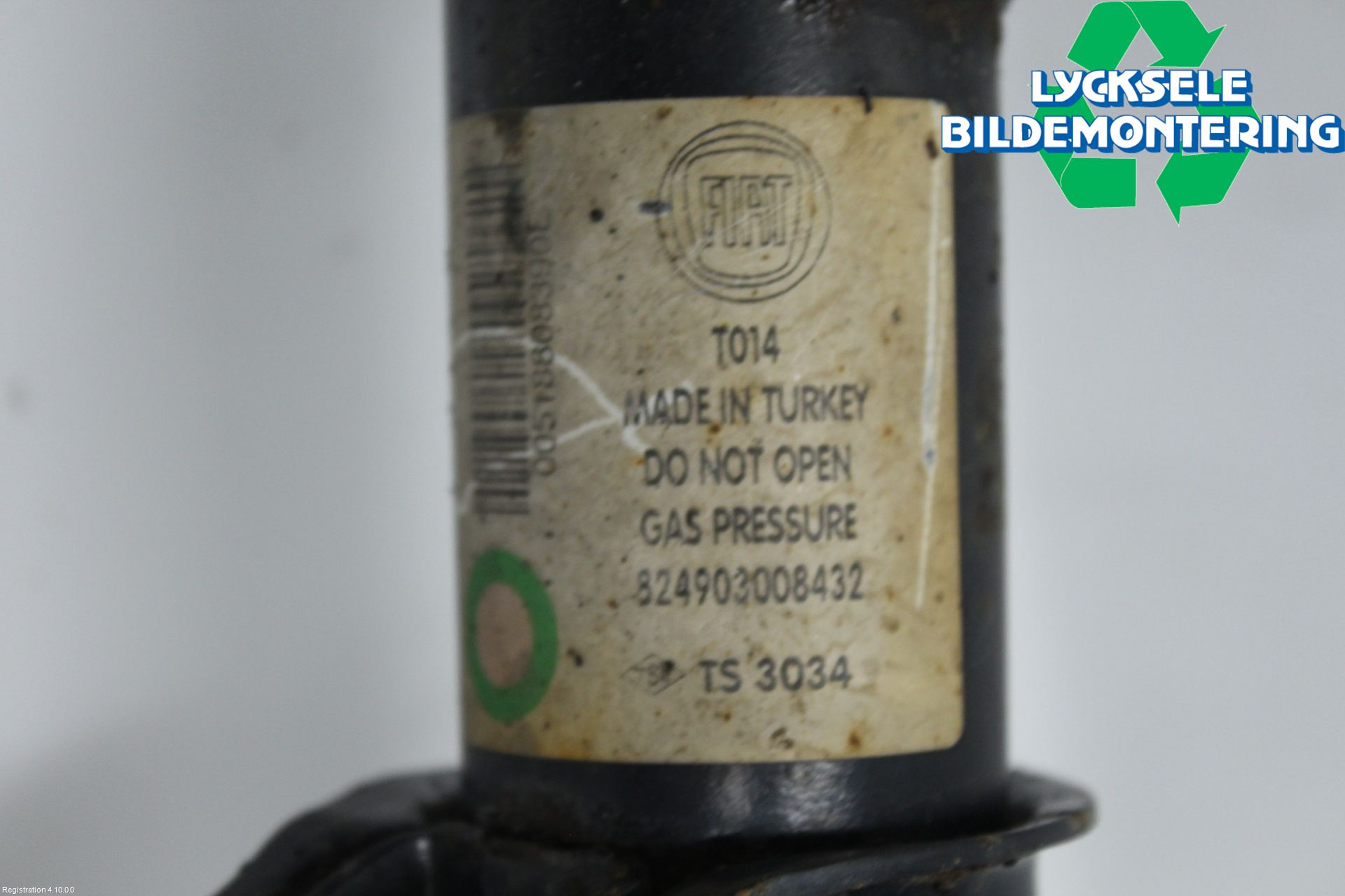 Fiat DOBLO CARGO Fjäderben Fram Vänster