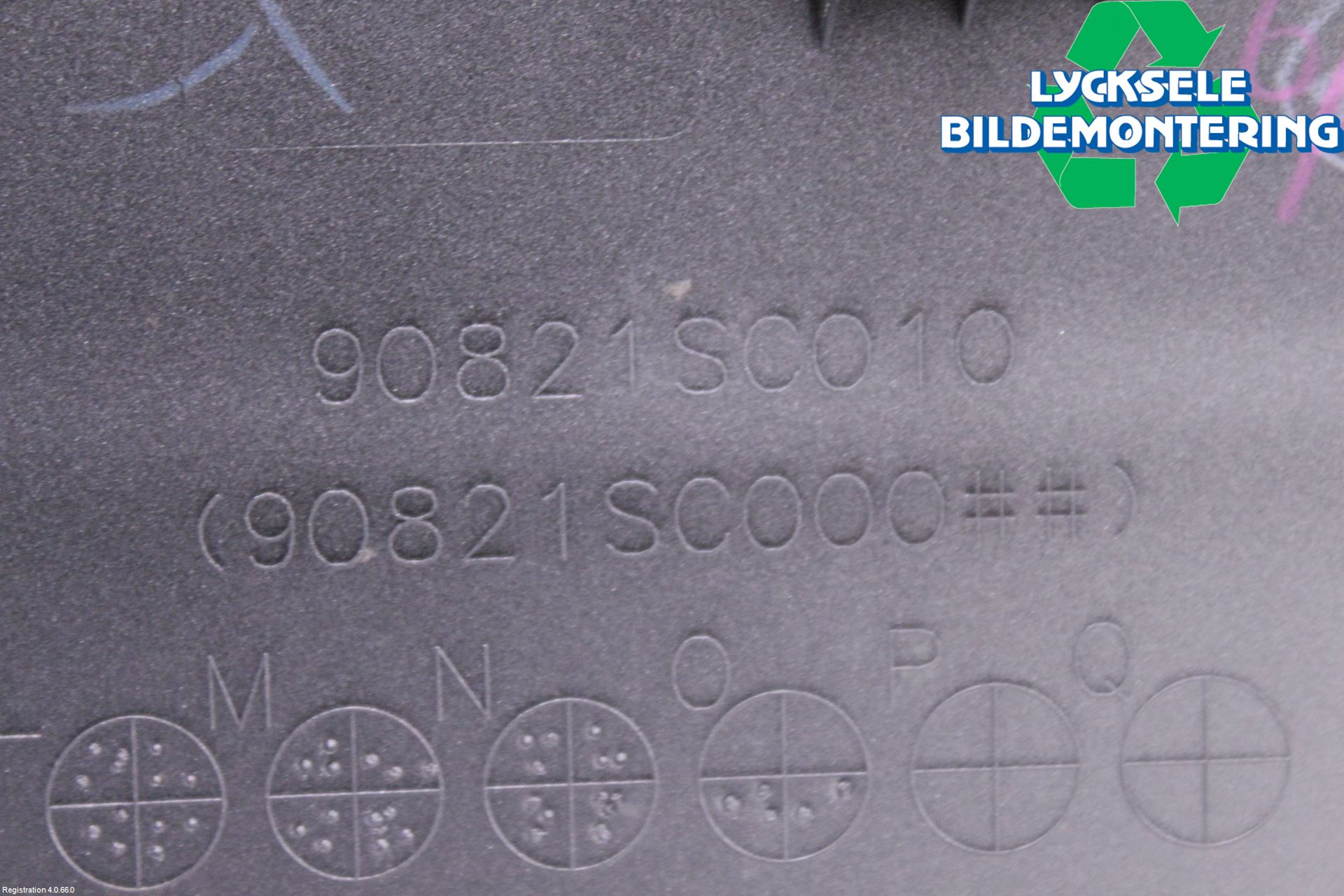 Subaru OUTBACK 10-15 Huv Luftintag