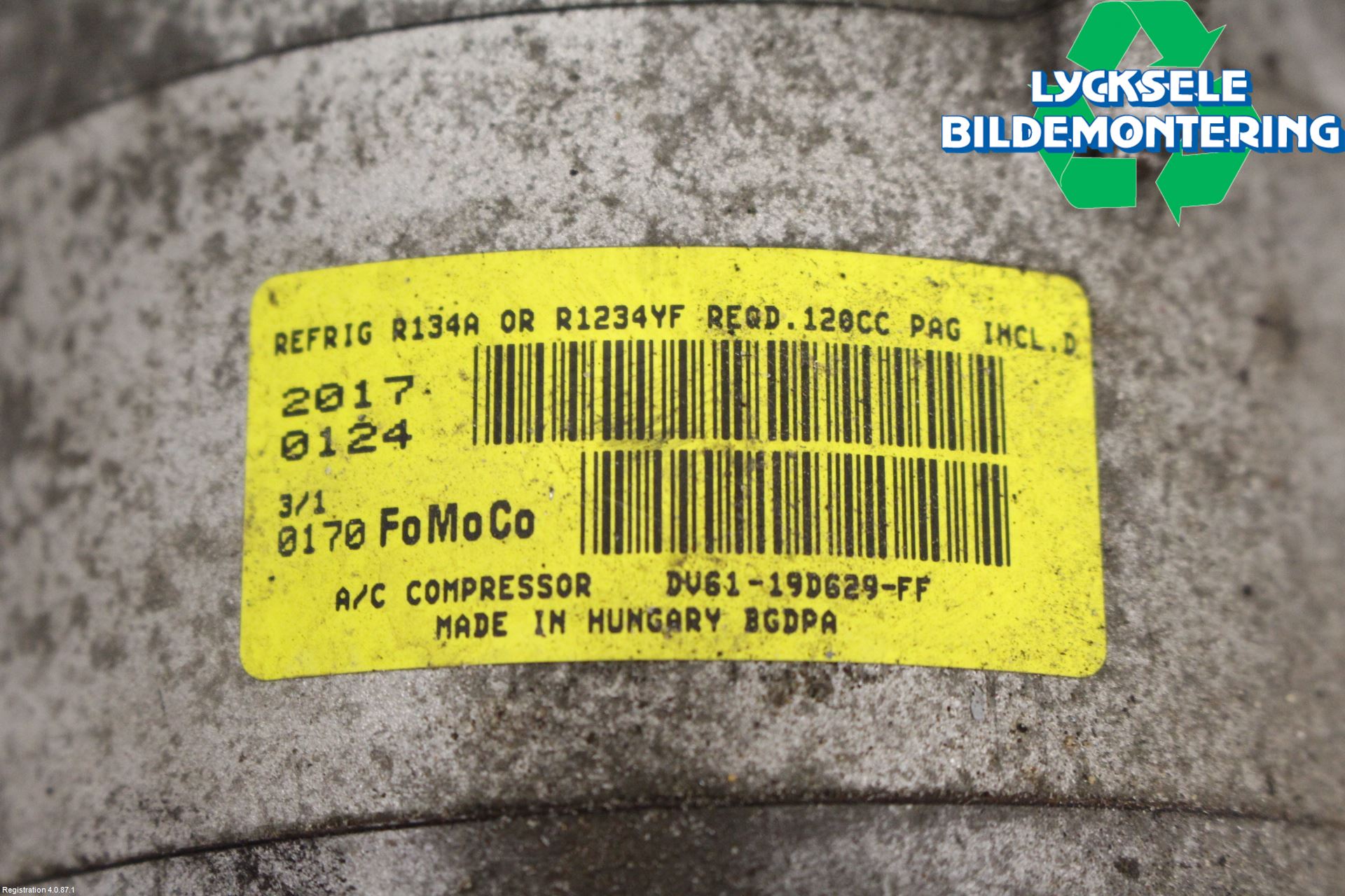 Ford FOCUS 15-18 Ac Kompressor