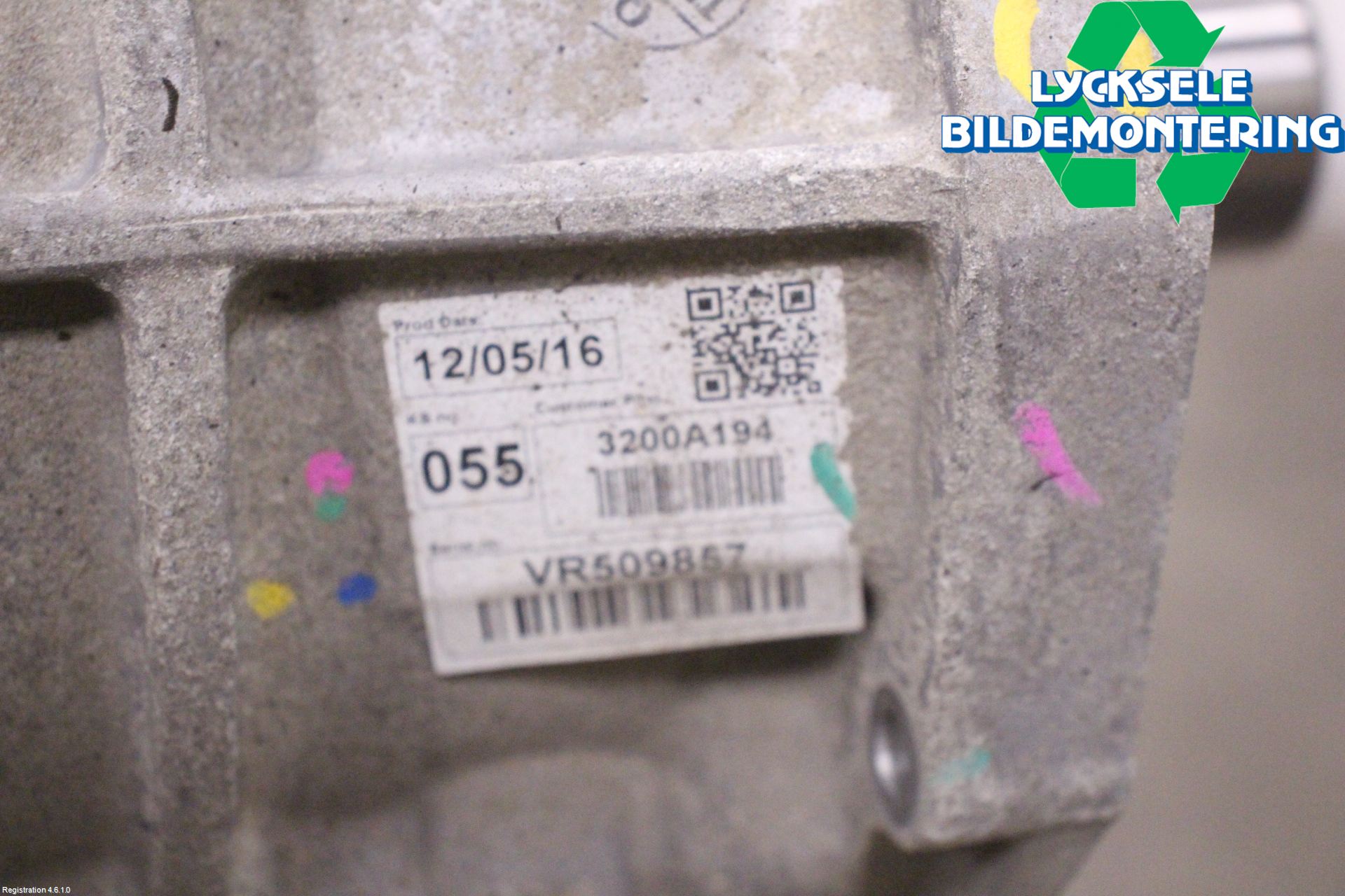 Fiat FULLBACK 16-19 Växel Fördelningslåda