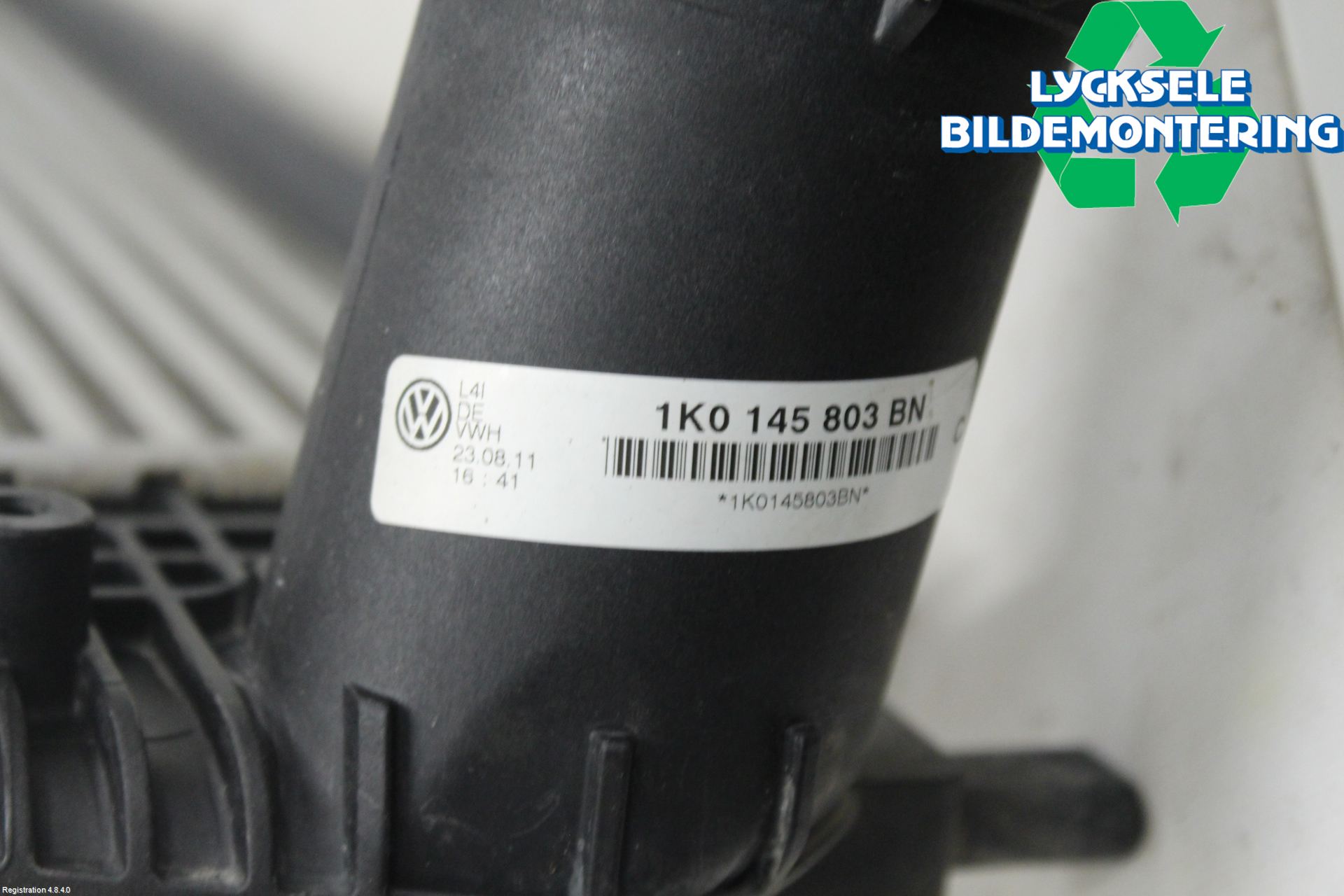 Skoda OCTAVIA (1Z) 05-13 Laddluft-Intercooler Kyl