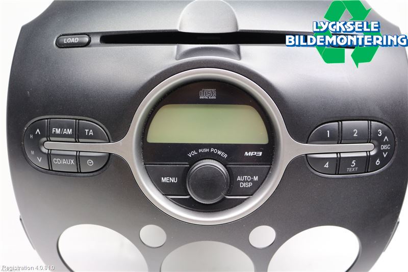 Mazda 2 (DE) 08-15 Cd Radio - Multimediapanel