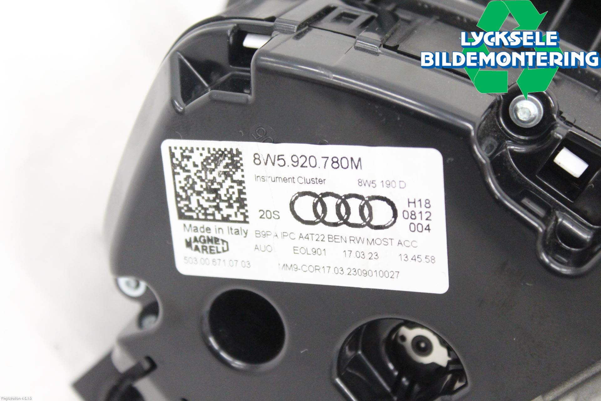 Audi A4/S4 B9 20- Instrument Komb