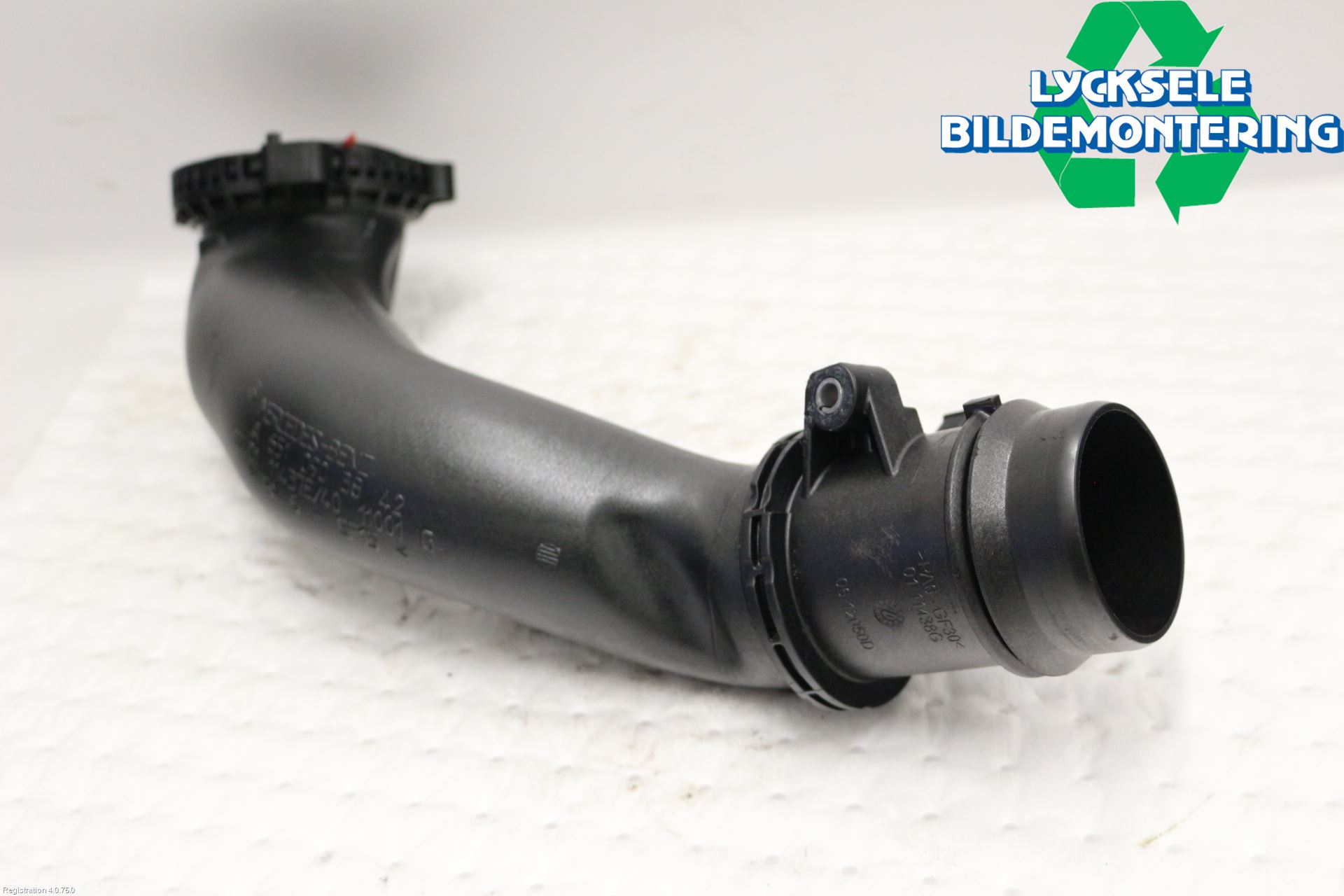 Mercedes-Benz MB SPRINTER (W906) 06-18 Laddluft-Intercoolerrör