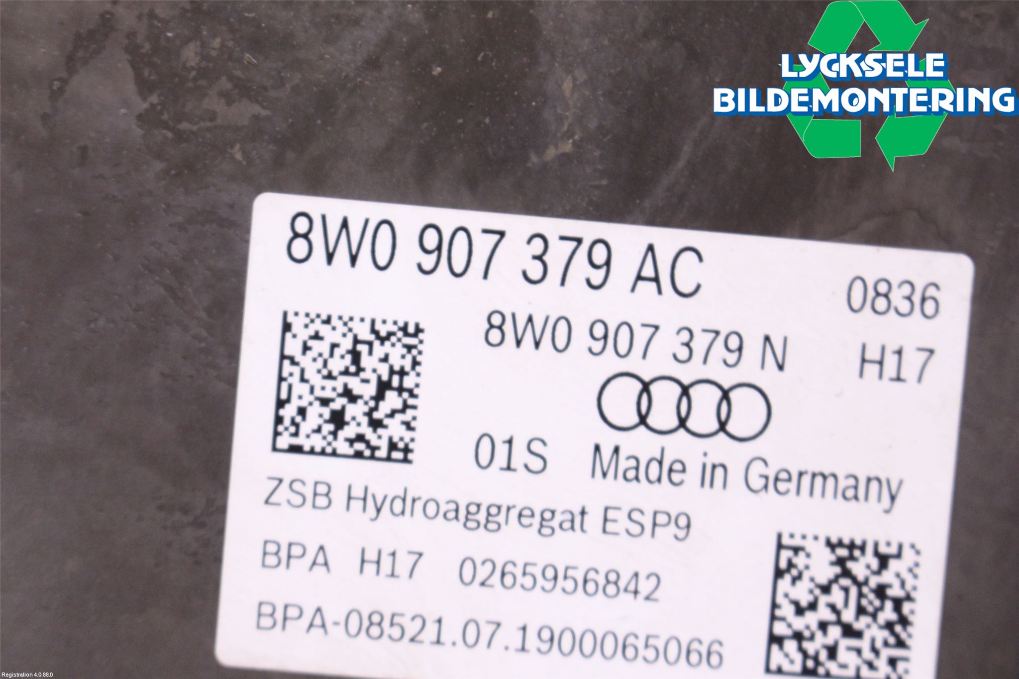 Audi A4 ALLROAD 17- Abs Hydraulaggregat