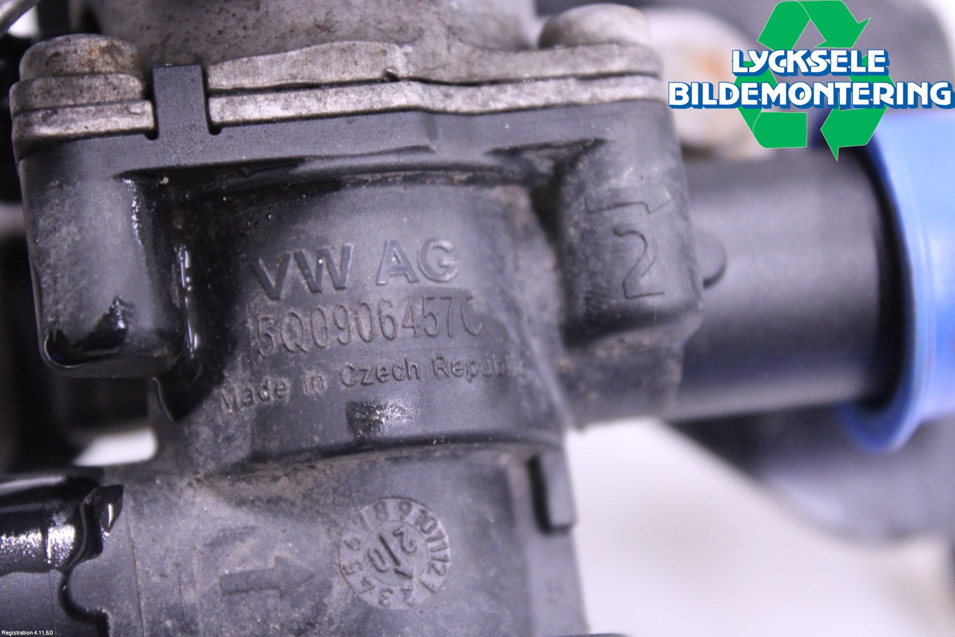 Volkswagen VW GOLF / E-GOLF VII 13-20 Värmeventil