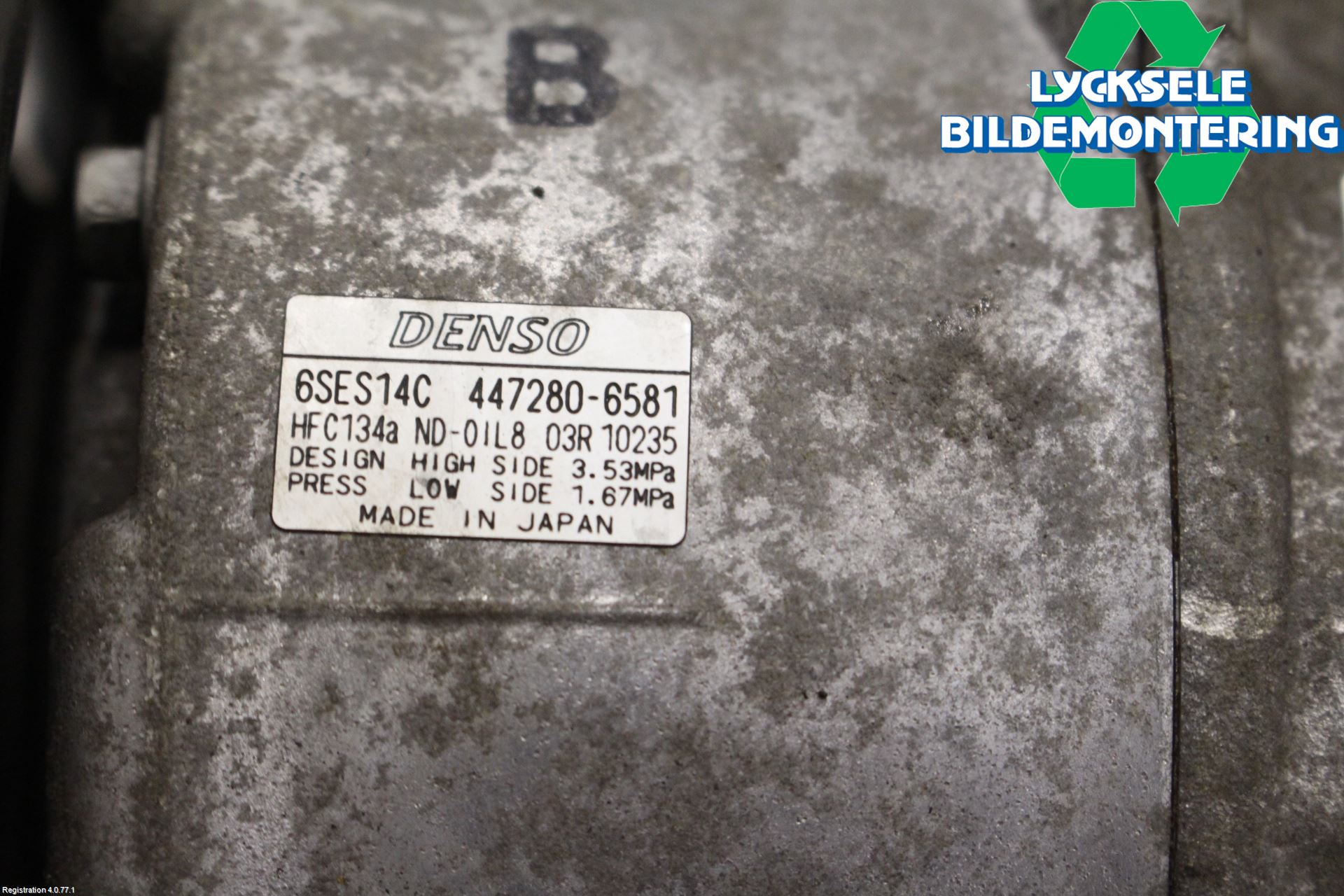 Toyota AURIS 13-19 Ac Kompressor