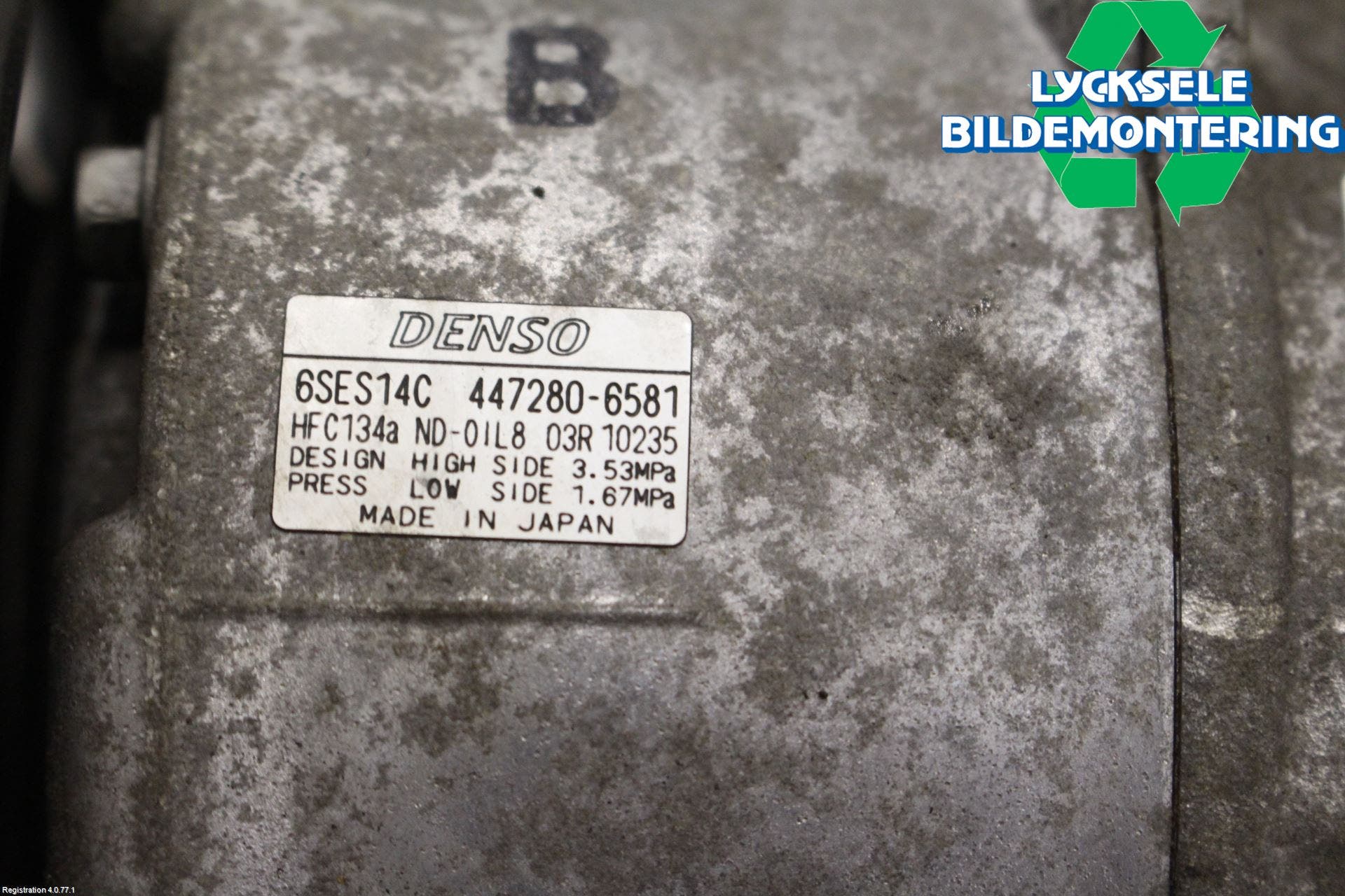 Toyota AURIS 13-19 Ac Kompressor