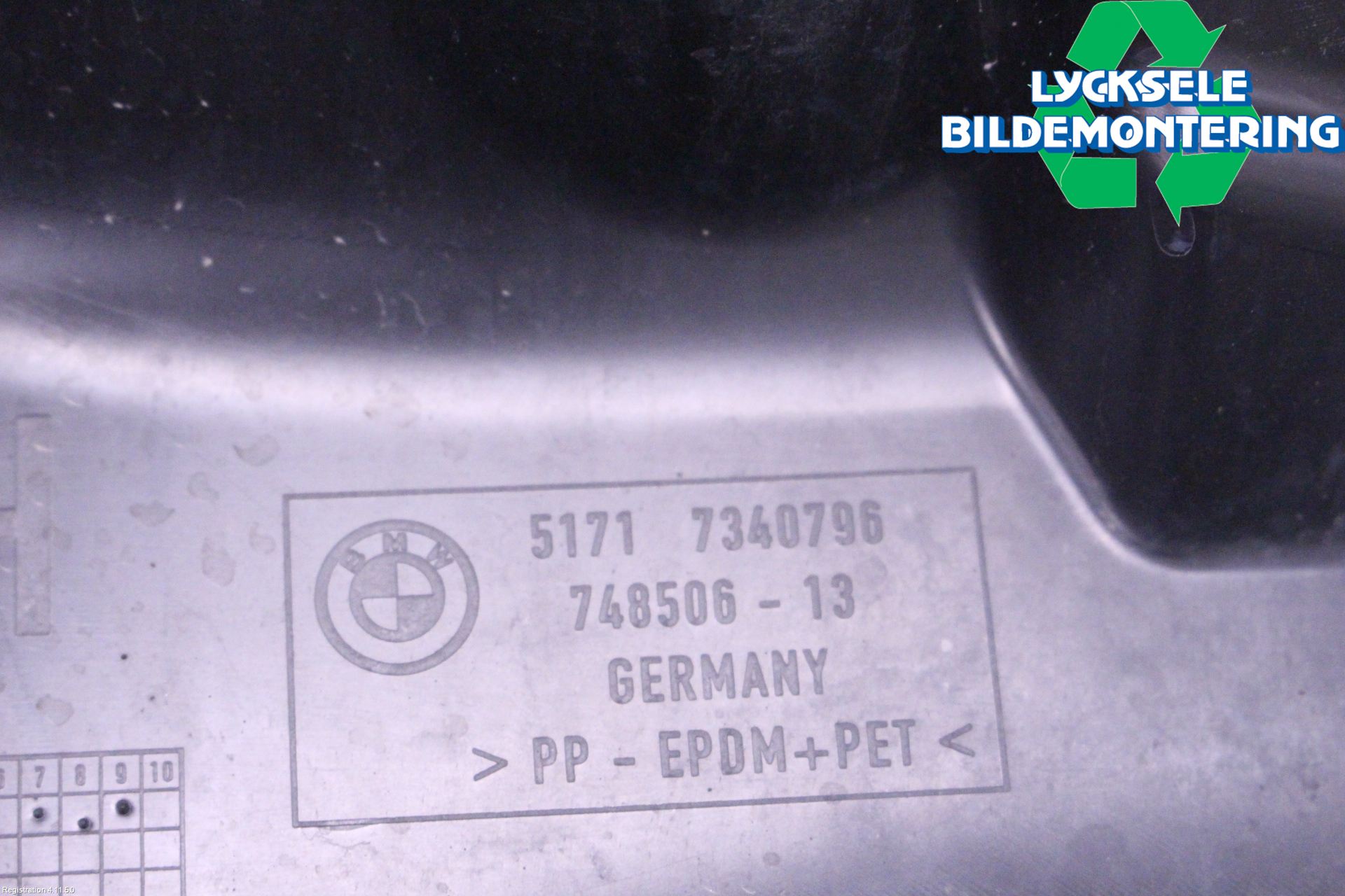 BMW 5 G30/G31/F90 17-23 Skärm Inner