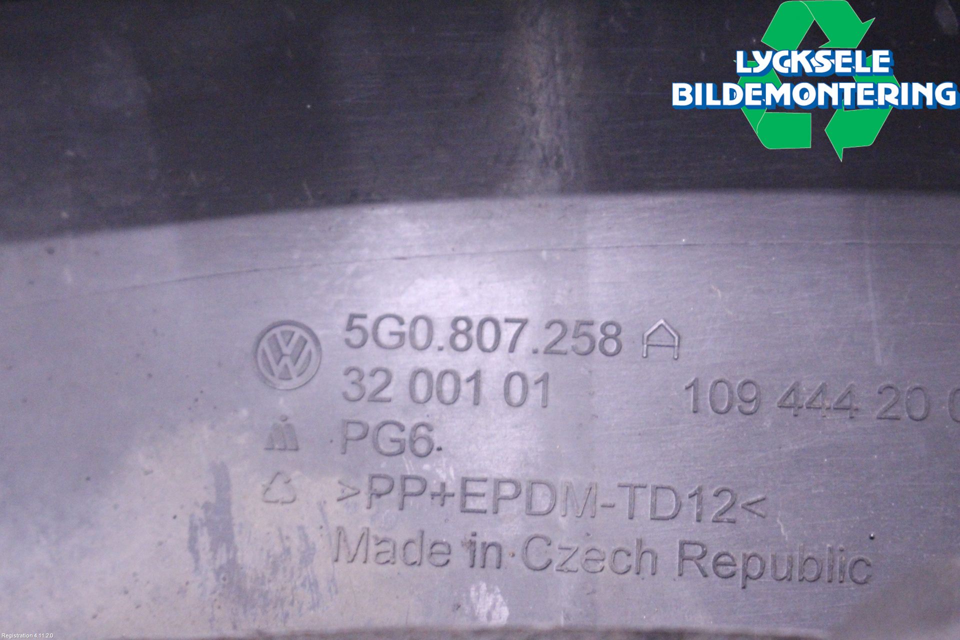 Volkswagen VW GOLF / E-GOLF VII 13-20 Skärmbreddare