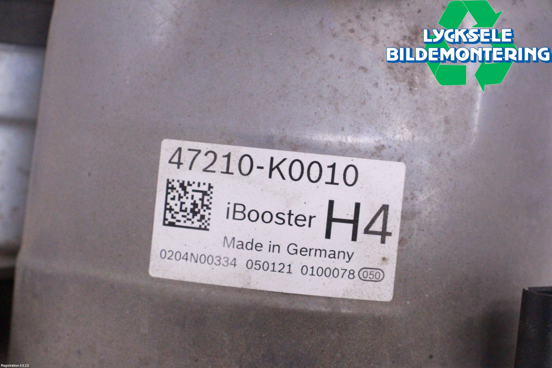 Toyota YARIS XP21 20- Bromsservo