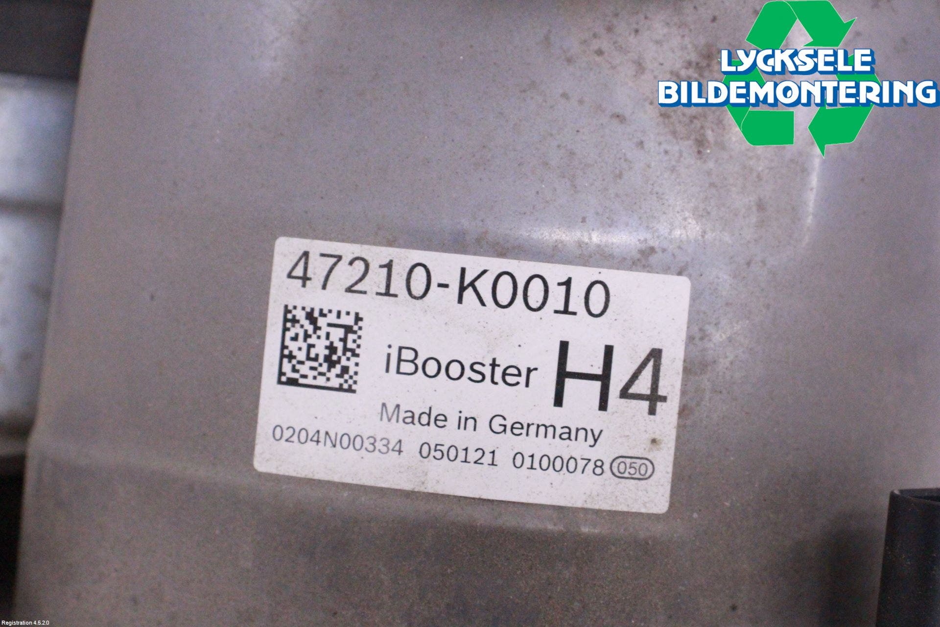 Toyota YARIS XP21 20- Bromsservo