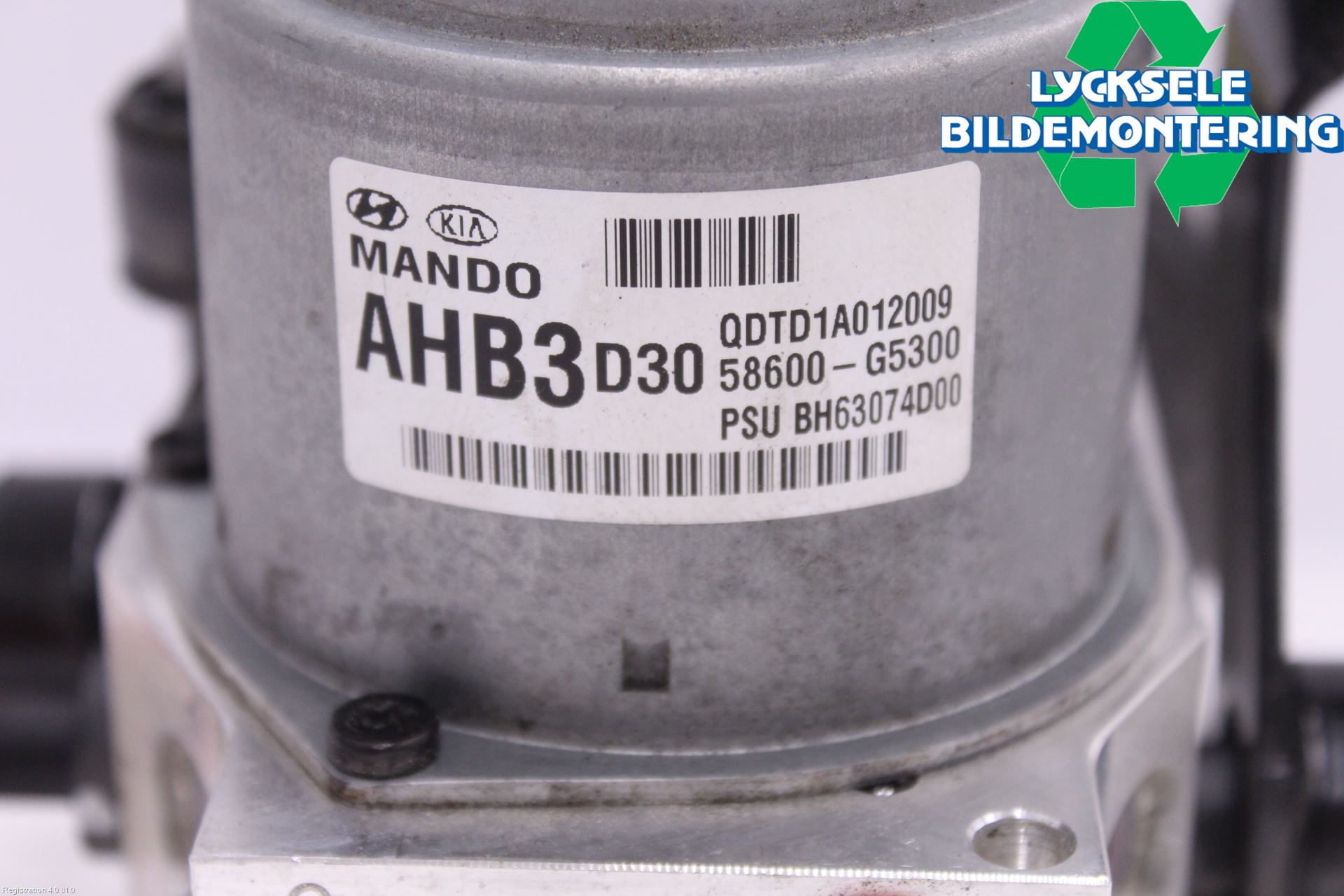 Kia NIRO (DE) 17-22 Abs Hydraulpump