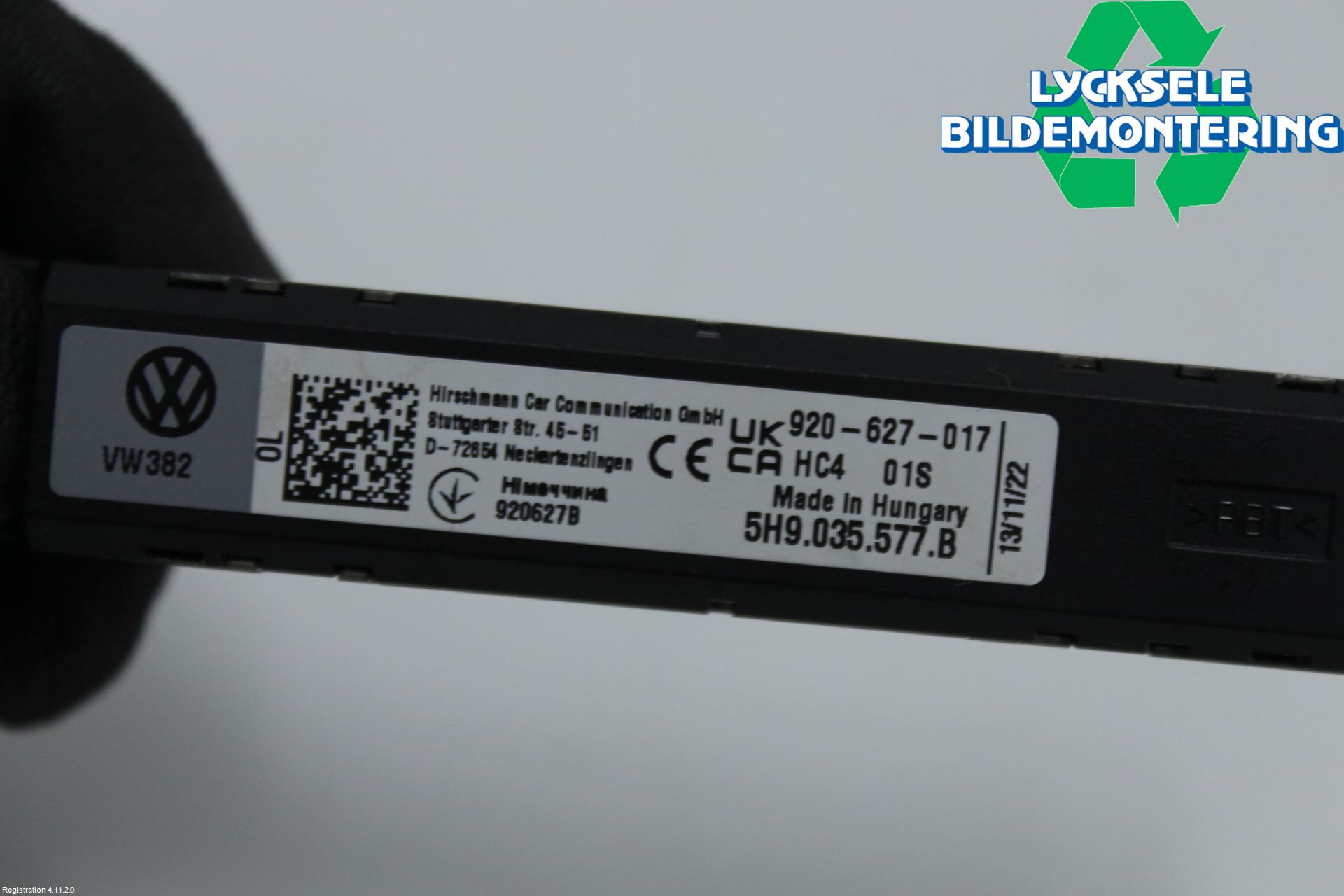 Volkswagen VW GOLF / E-GOLF VIII 20- Antennförstärkare