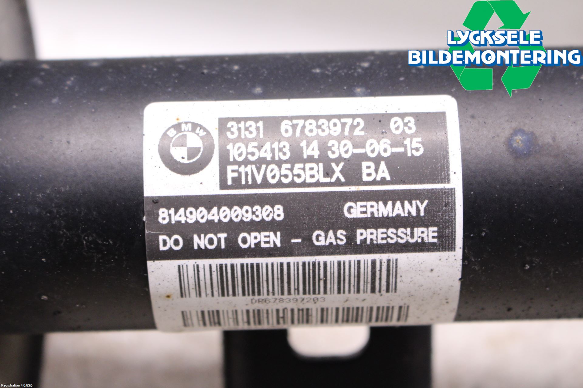 BMW 5 F10/F11/F18 09-17 Fjäderben Fram Höger