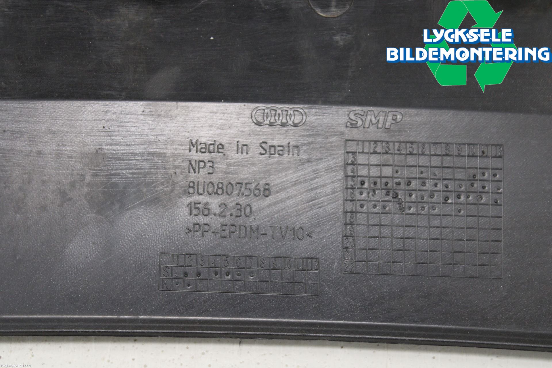 Audi Q3 8U 12-18 Spoiler Bak