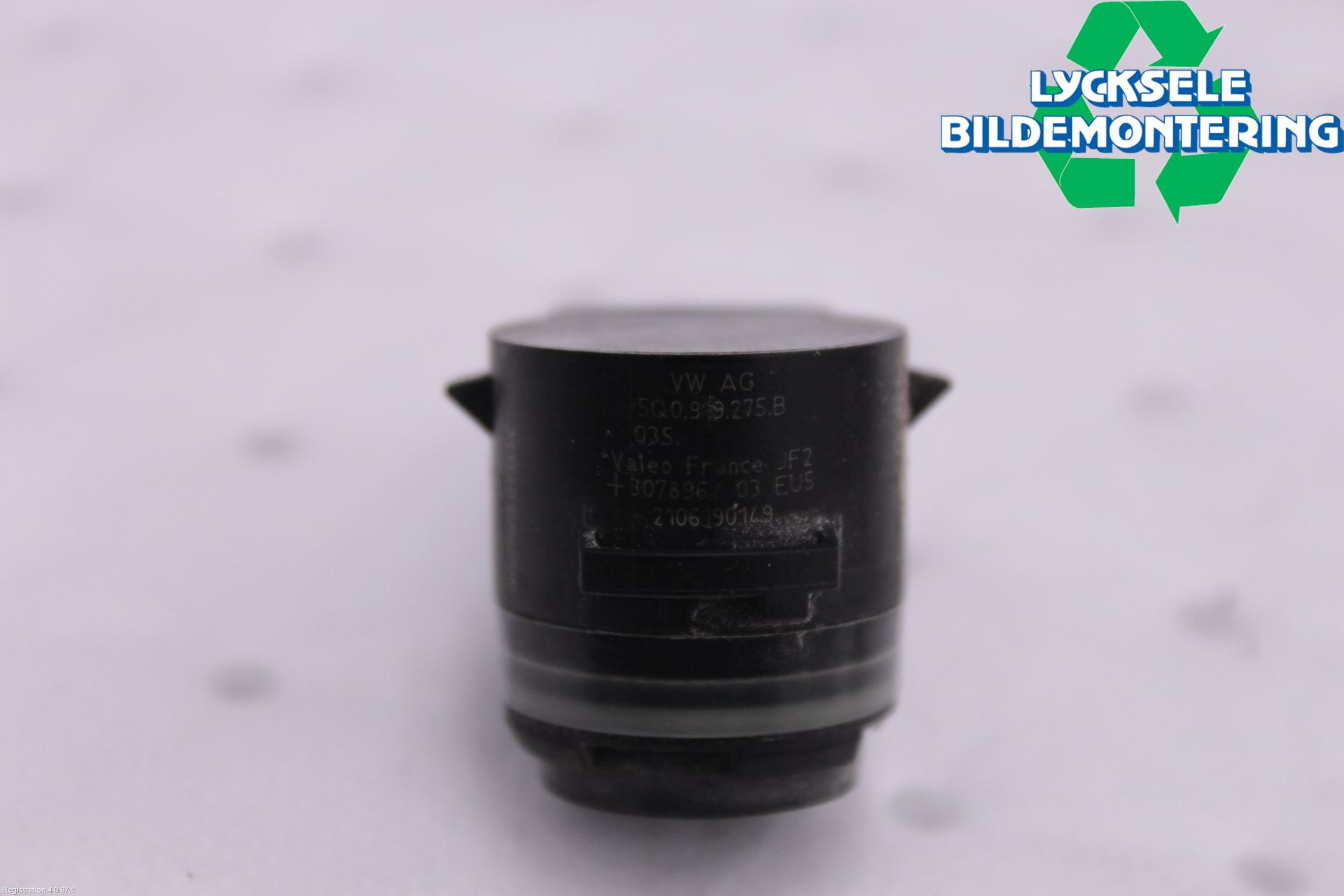 Volkswagen VW GOLF / E-GOLF VII 13-20 Parkeringshjälp Backsensor