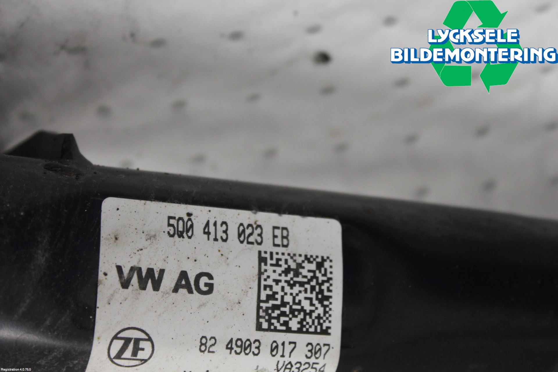 Audi A3/S3 8V 13-20 Fjäderben Fram Höger