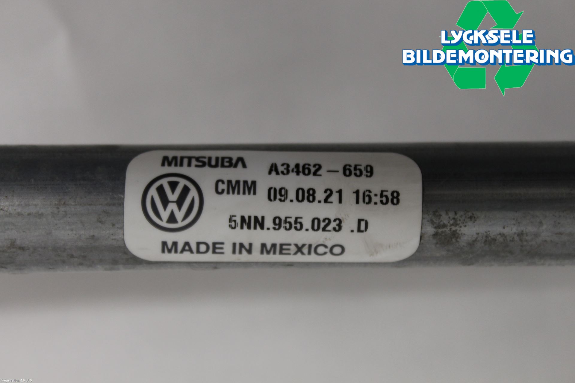 Volkswagen VW TIGUAN 16-24 Torkarmekanism Vindruta