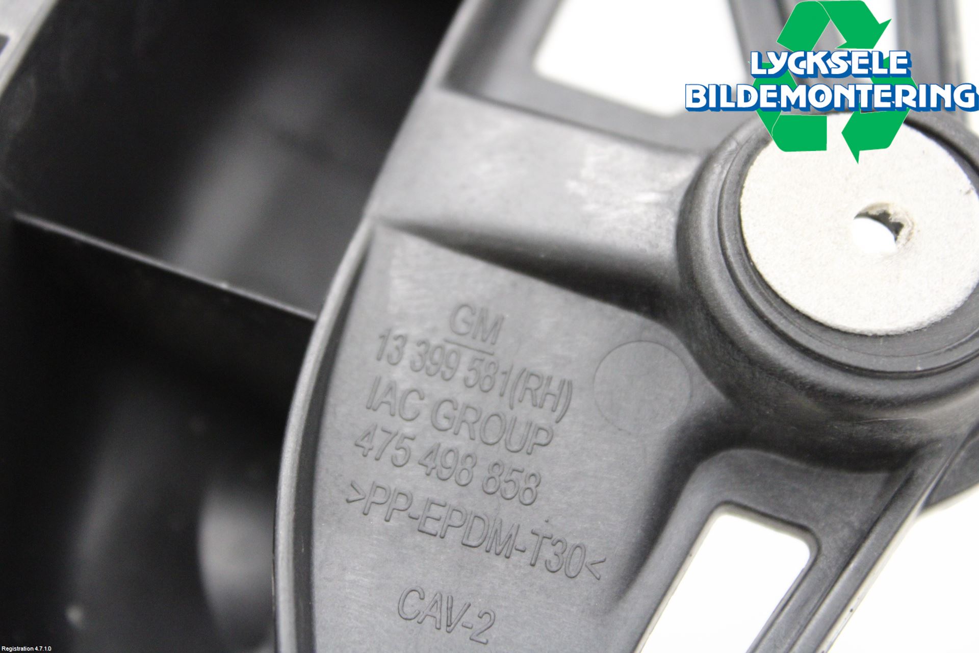 Opel CORSA E 15-19 Stötfångarfäste Bak Hö