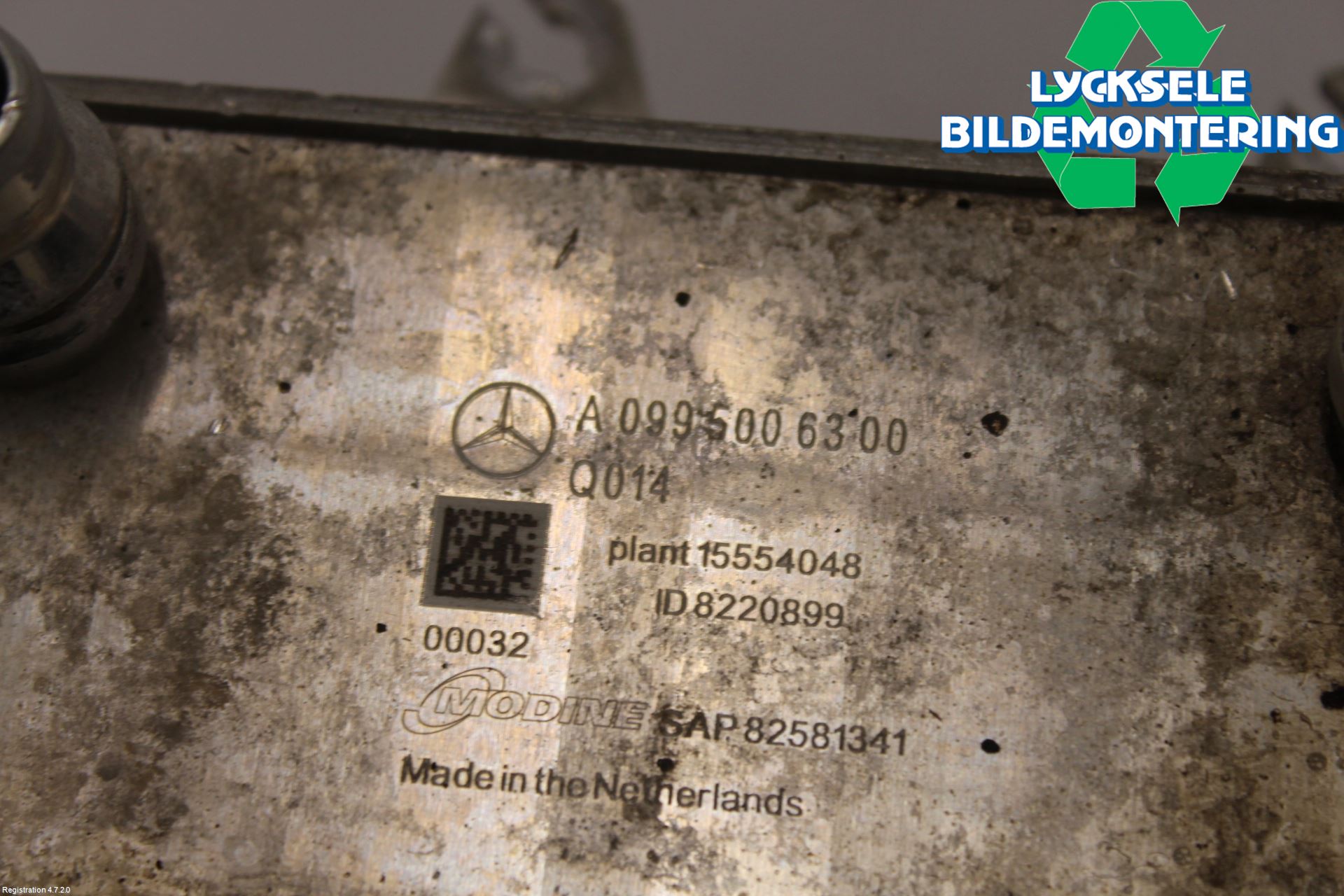 Mercedes-Benz MB C-KLASS (W205) 14-21 Oljekylare Automat