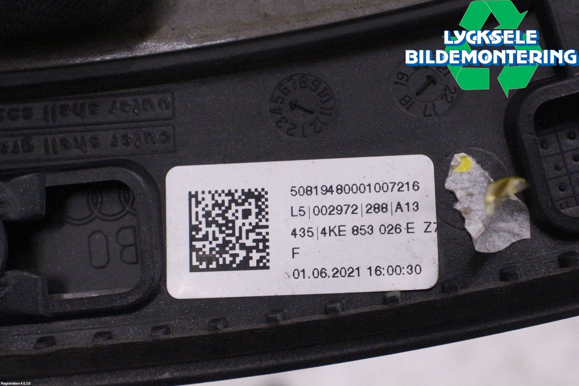 Audi E-TRON, S GE 19- Skärmbreddare