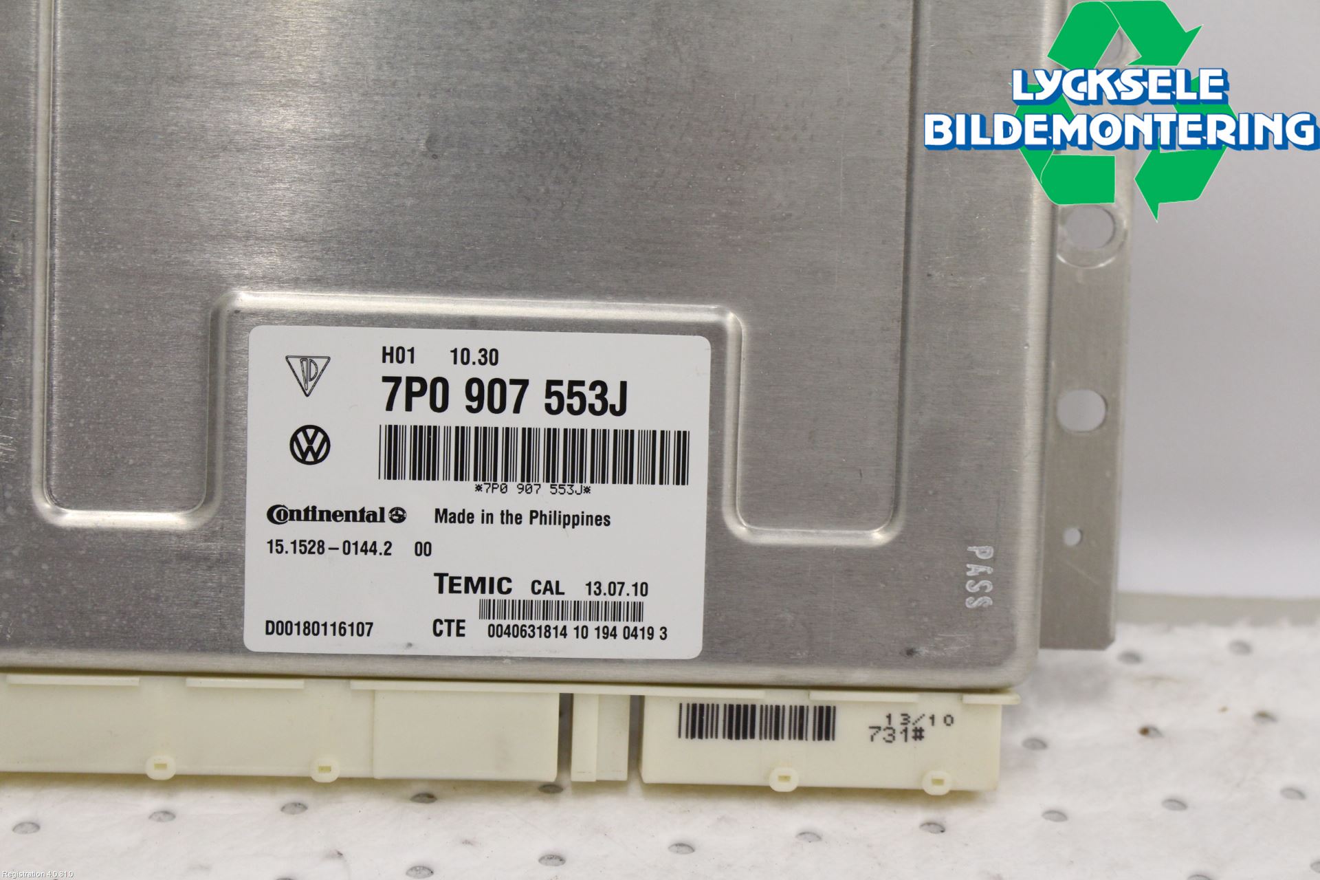 Volkswagen VW TOUAREG 7L 03-10 Styrenhet Fjädring