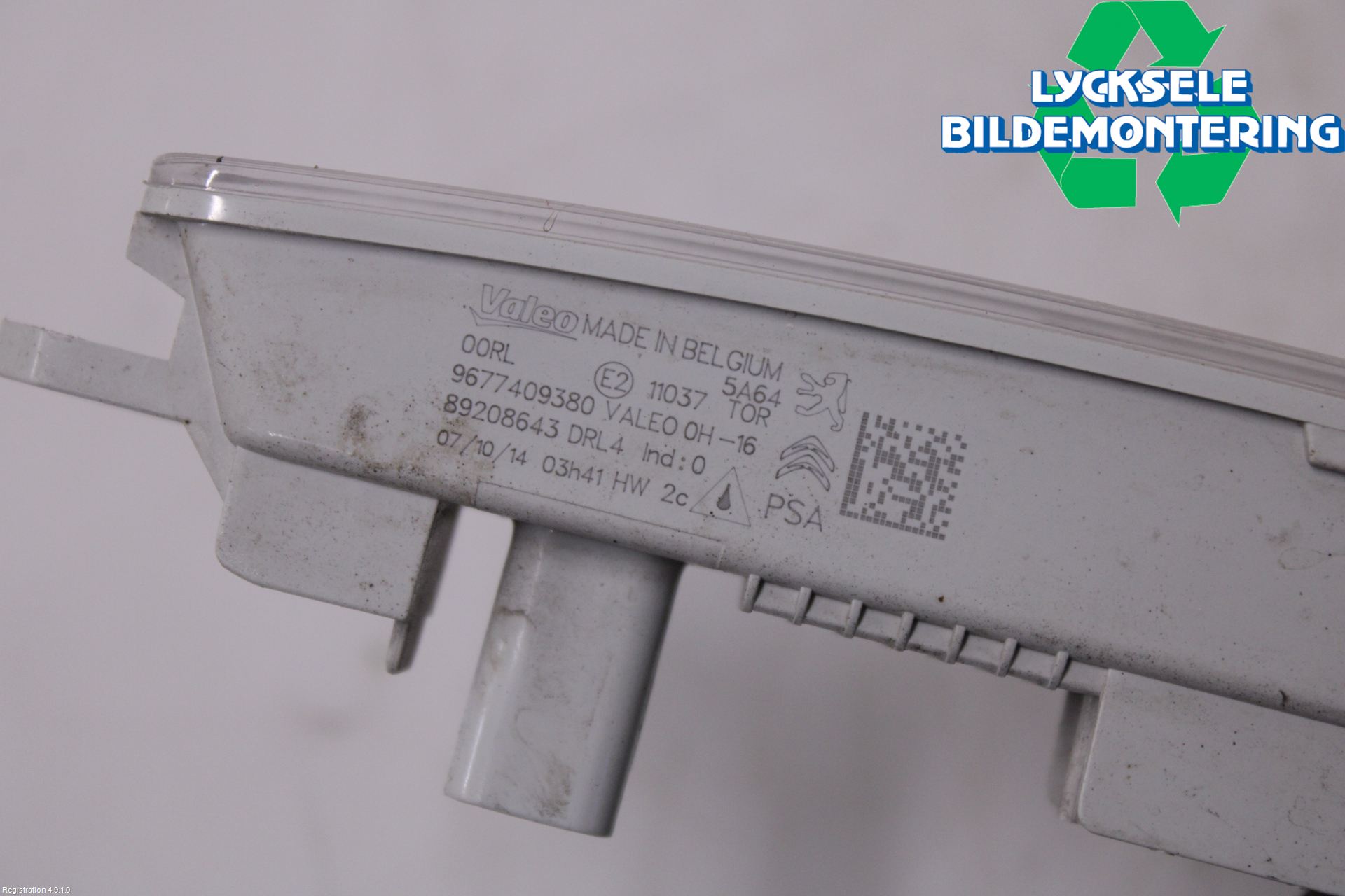 Citroen BERLINGO 08-18 Positionsljus Fram Vä