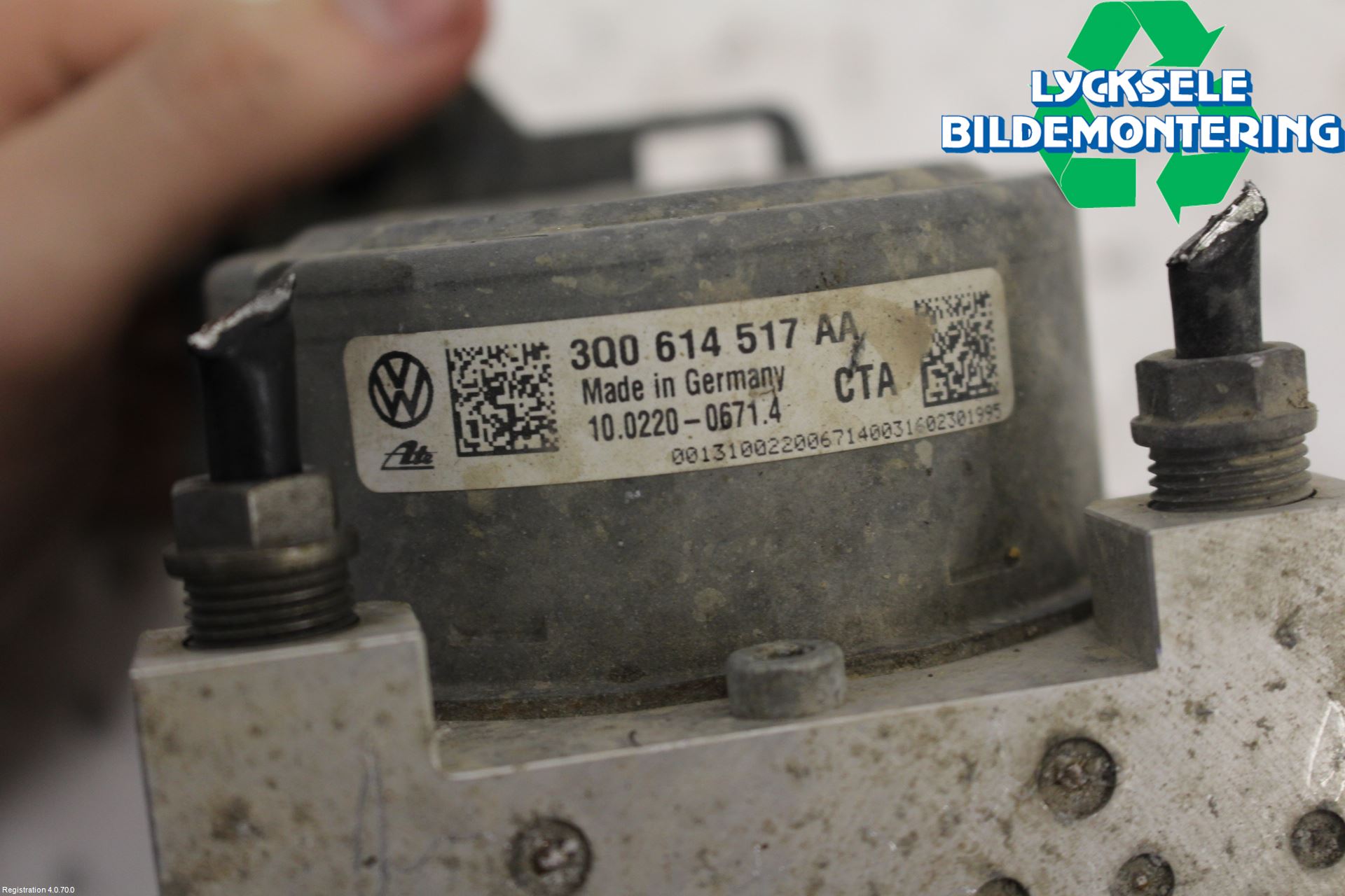 Volkswagen VW GOLF / E-GOLF VII 13-20 Abs Hydraulaggregat