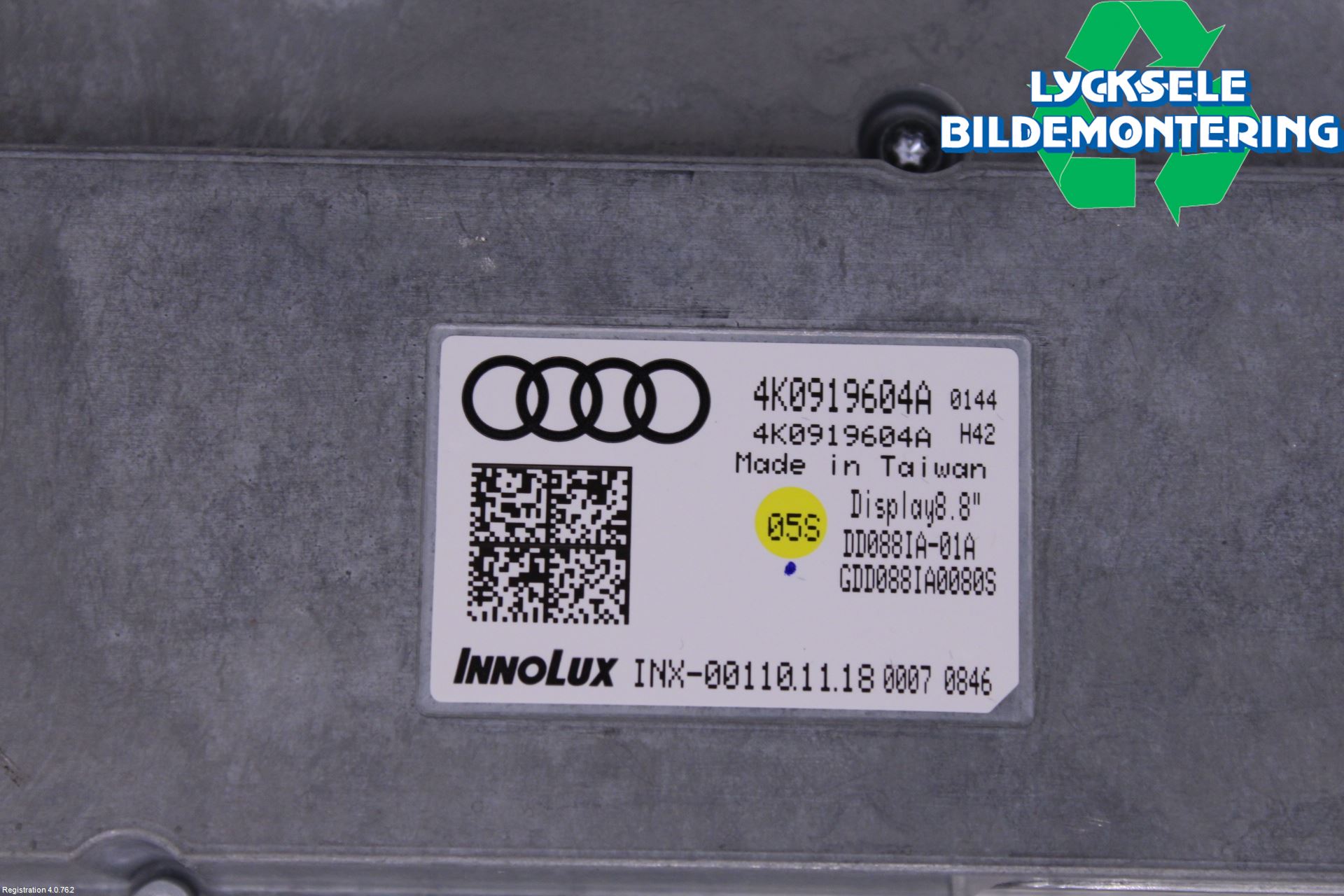 Audi A6 F2/C8 19- Bildskärm