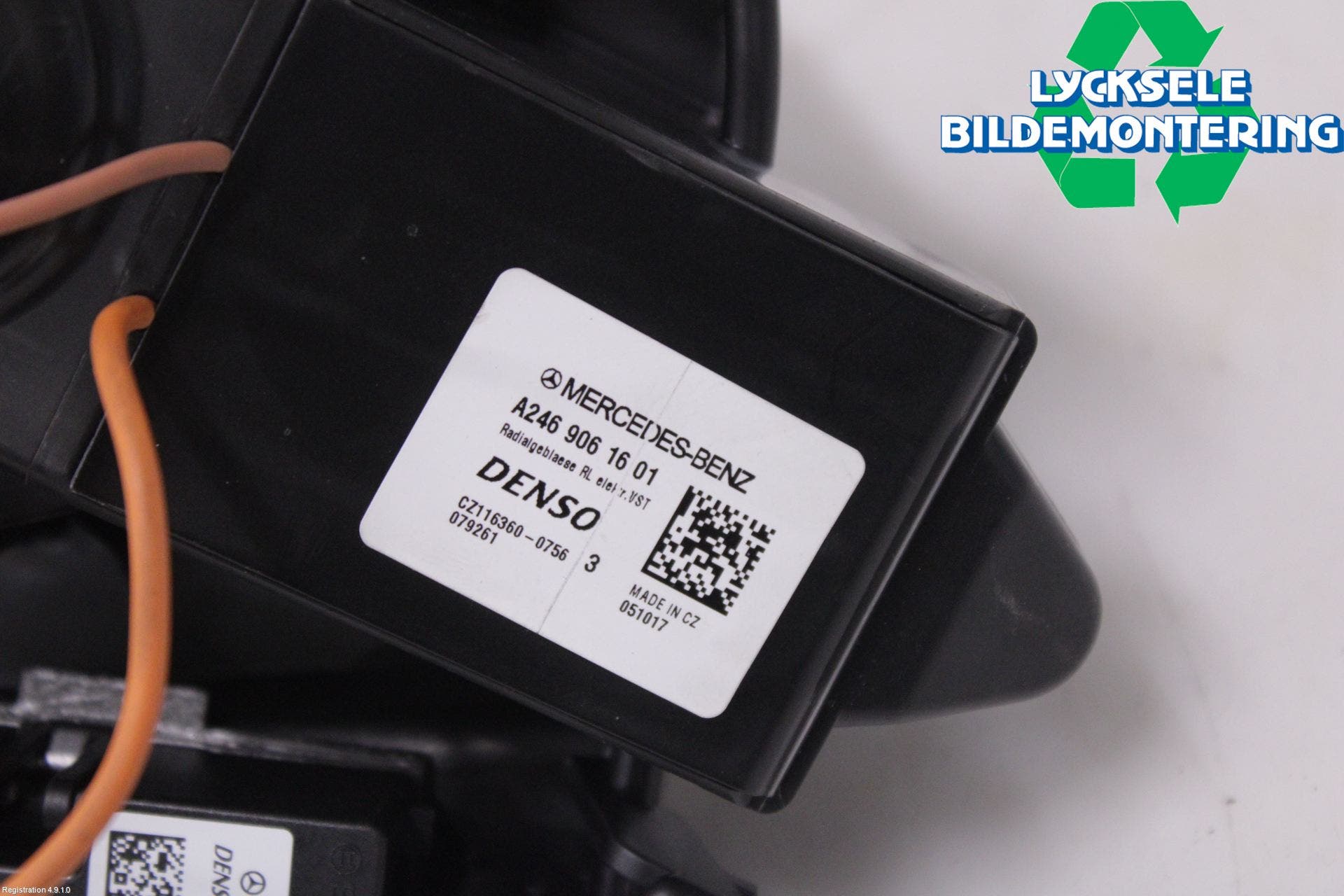 Mercedes-Benz MB CLA-KLASS (C117/X117) 13-19 Ac Värmefläkt