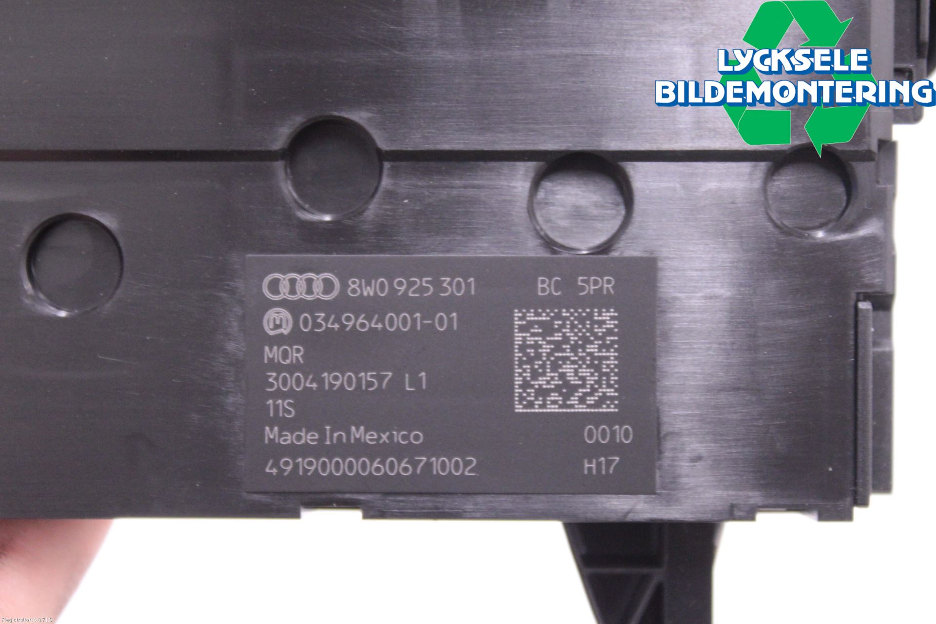 Audi A4/S4 B9 20- Strömställare Multifunktion